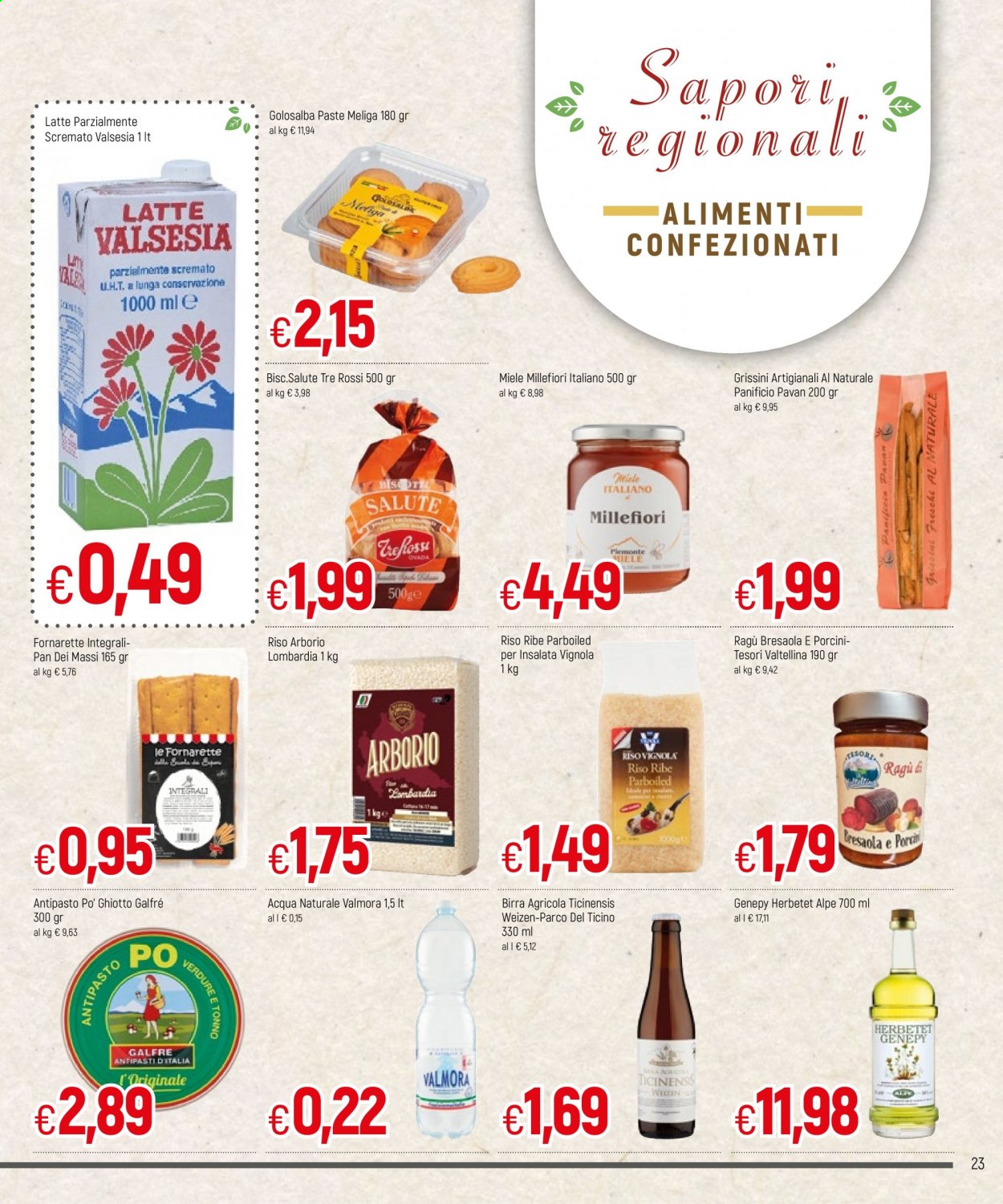 Volantino Famila - 22/7/2021 - 4/8/2021. Pagina 23