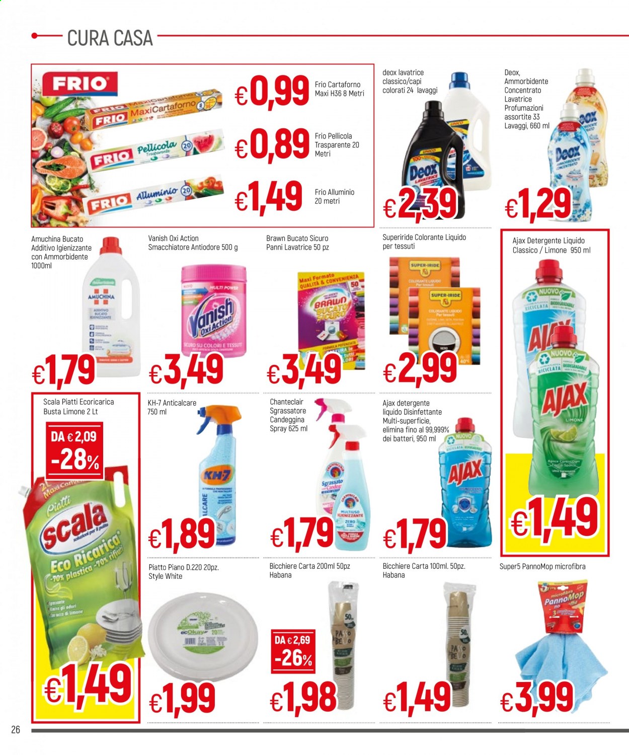 Volantino Famila - 22/7/2021 - 4/8/2021. Pagina 26