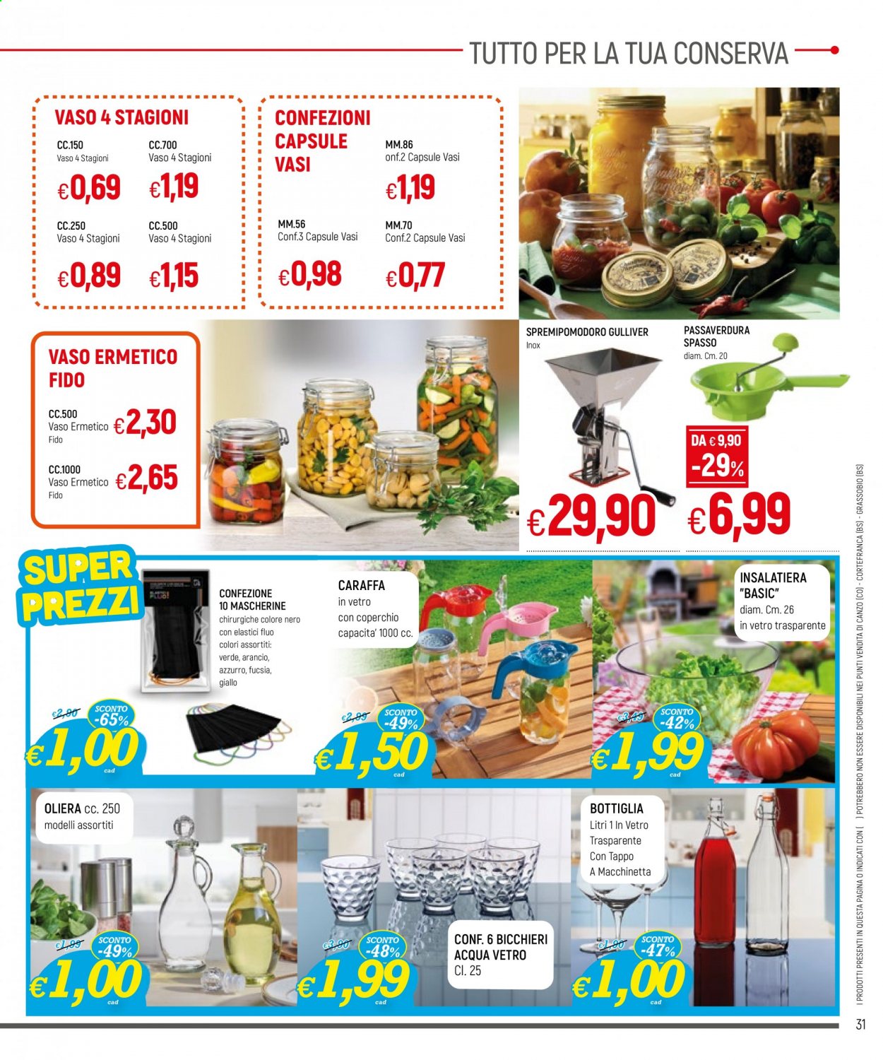 Volantino Famila - 22/7/2021 - 4/8/2021. Pagina 31