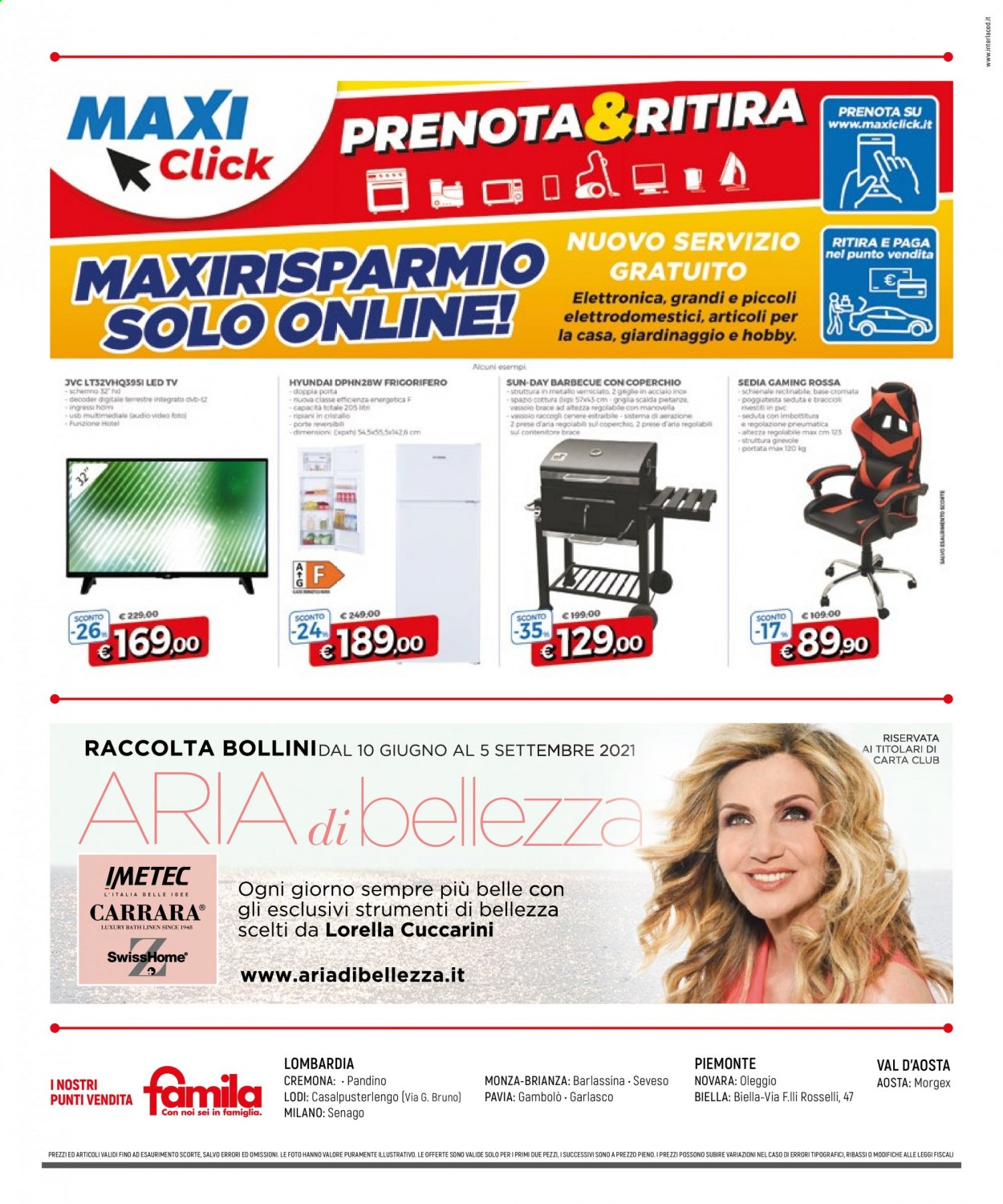 Volantino Famila - 22/7/2021 - 4/8/2021. Pagina 32