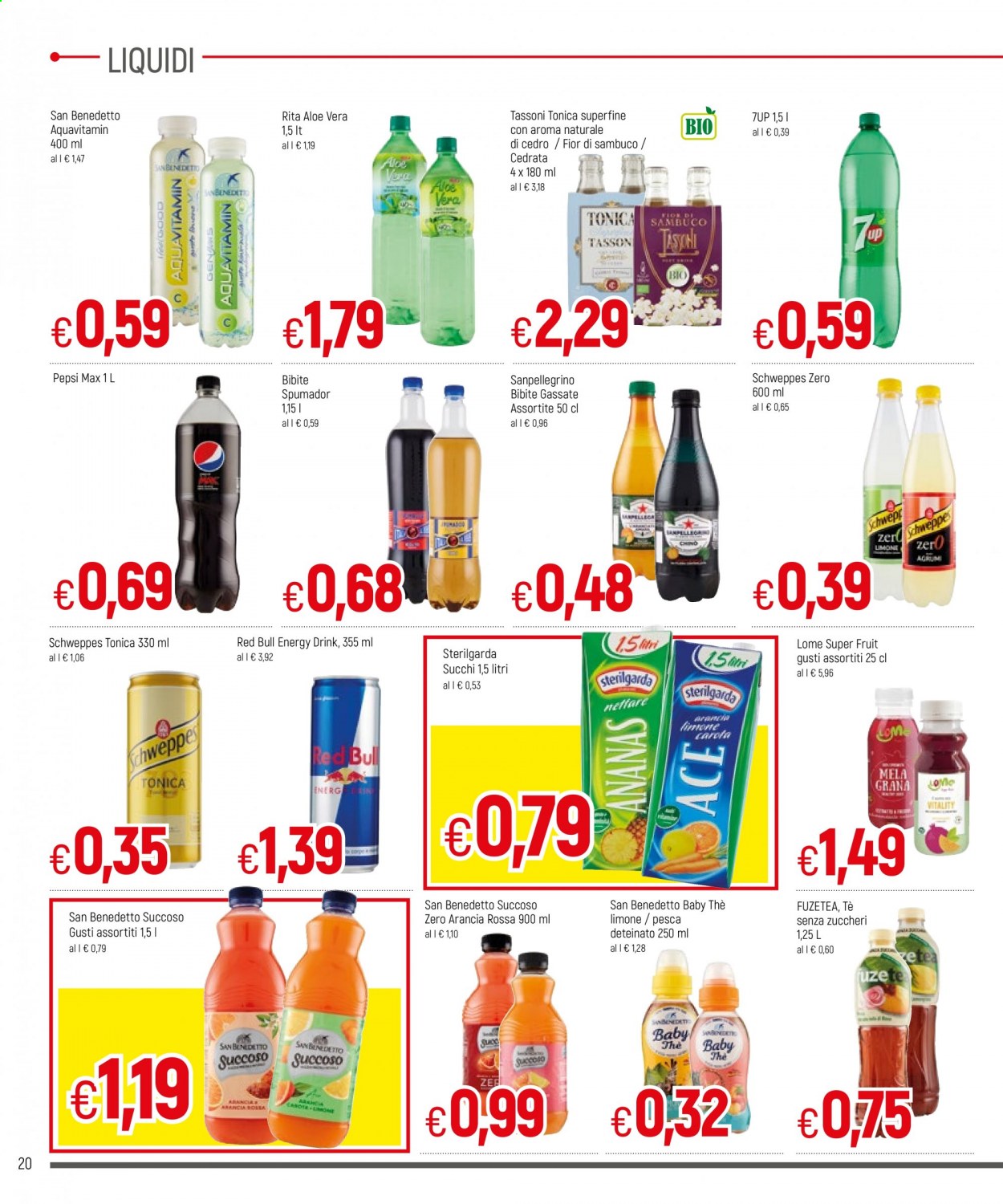 Volantino Famila - 22/7/2021 - 4/8/2021. Pagina 20