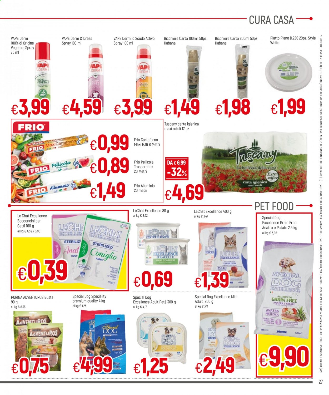 Volantino Famila - 22/7/2021 - 4/8/2021. Pagina 27