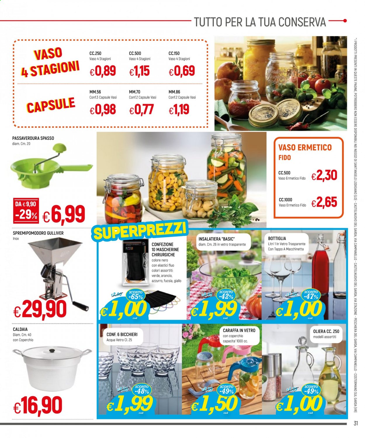 Volantino Famila - 22/7/2021 - 4/8/2021. Pagina 31