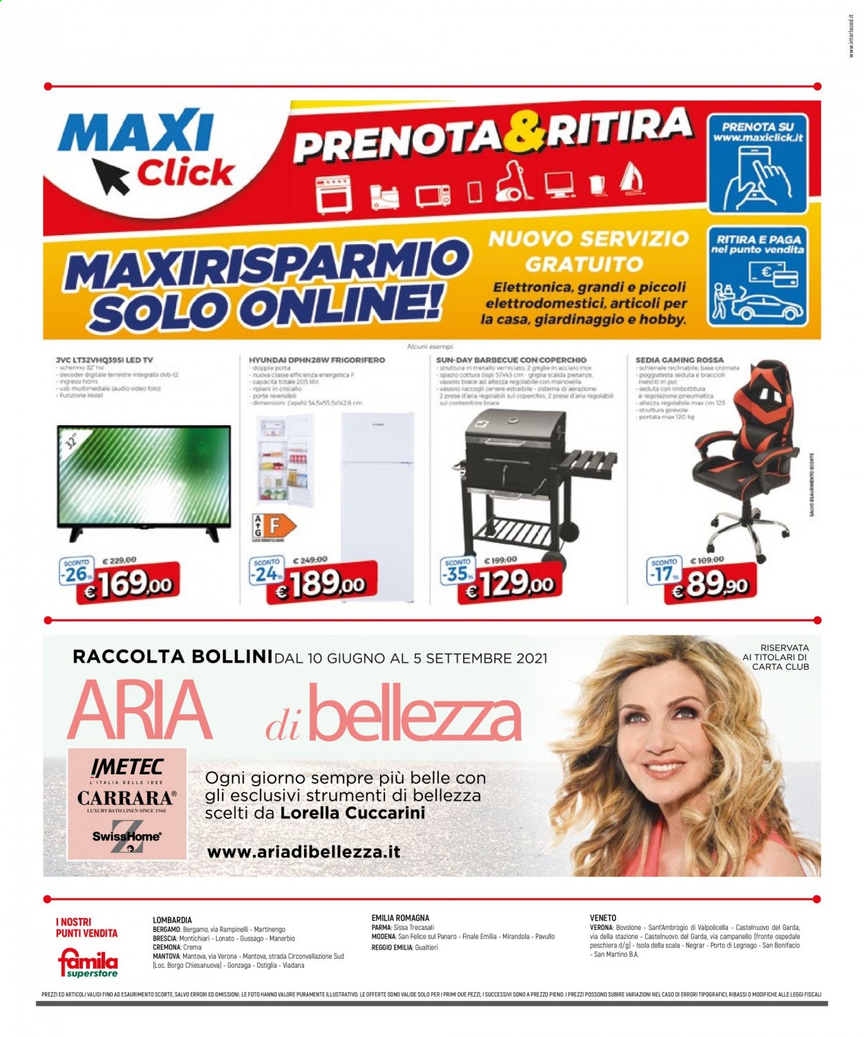 Volantino Famila - 22/7/2021 - 4/8/2021. Pagina 32