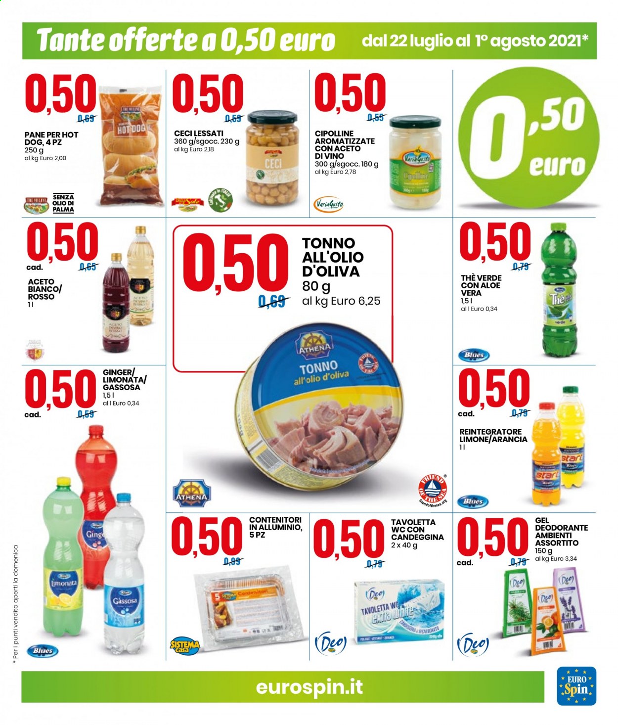 Volantino EuroSpin - 22/7/2021 - 1/8/2021. Pagina 3
