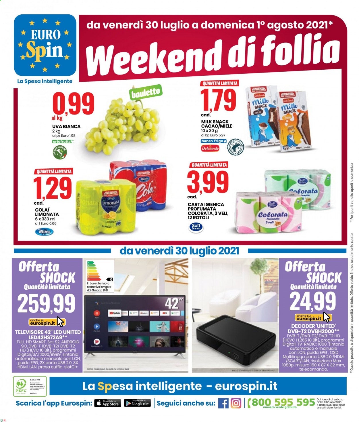 Volantino EuroSpin - 22/7/2021 - 1/8/2021. Pagina 20