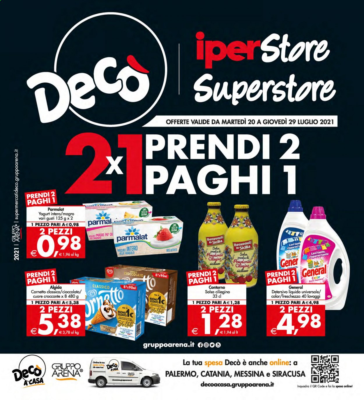Volantino Deco - 20/7/2021 - 29/7/2021. Pagina 1