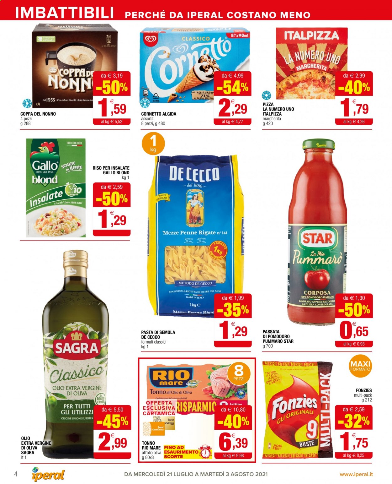 Volantino Iperal - 21/7/2021 - 3/8/2021. Pagina 4