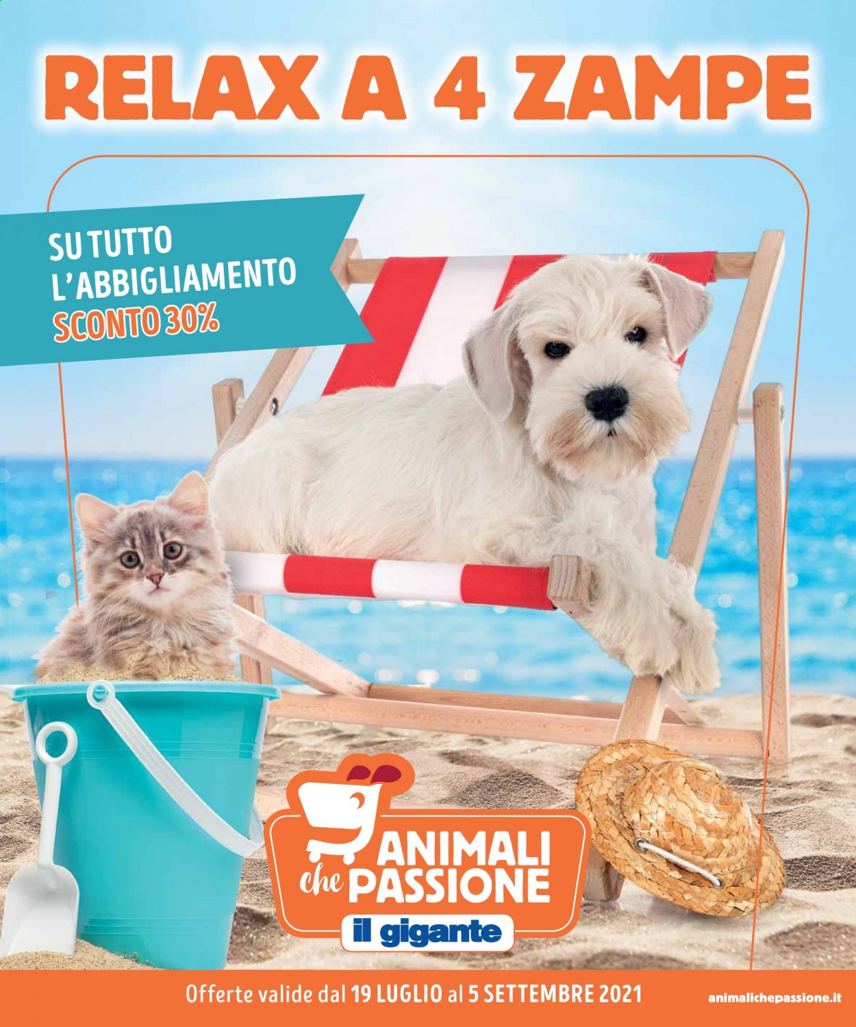 Volantino Il Gigante - 19/7/2021 - 5/9/2021. Pagina 1