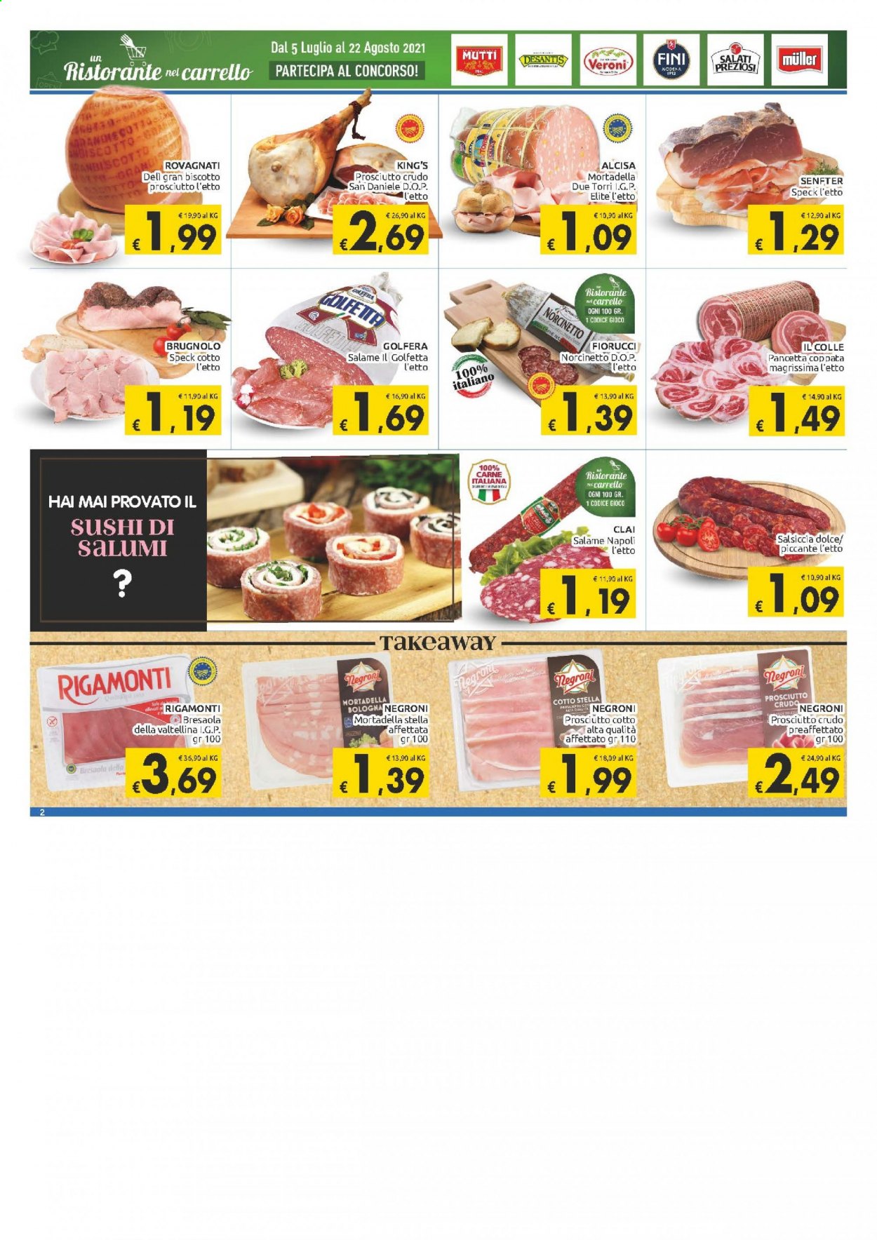 Volantino Carrefour - 20/7/2021 - 1/8/2021. Pagina 2