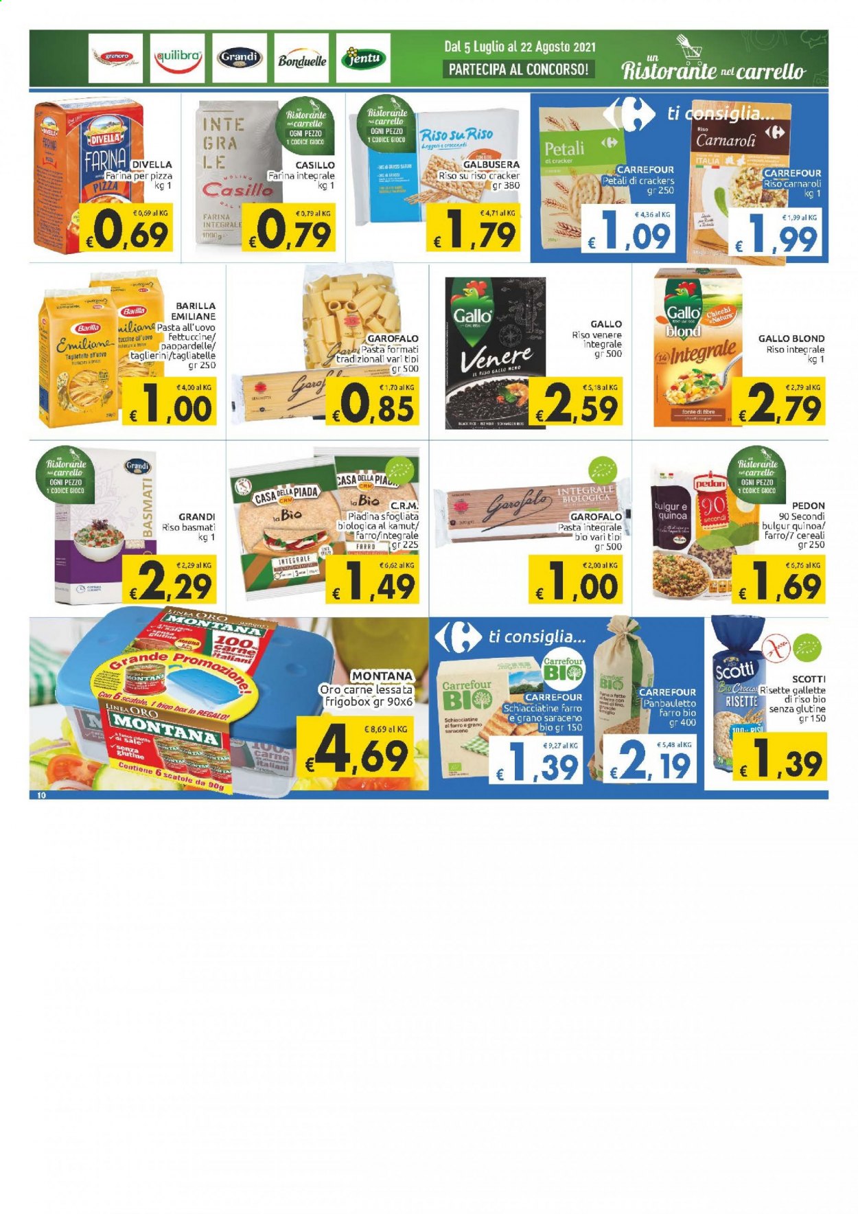 Volantino Carrefour - 20/7/2021 - 1/8/2021. Pagina 10