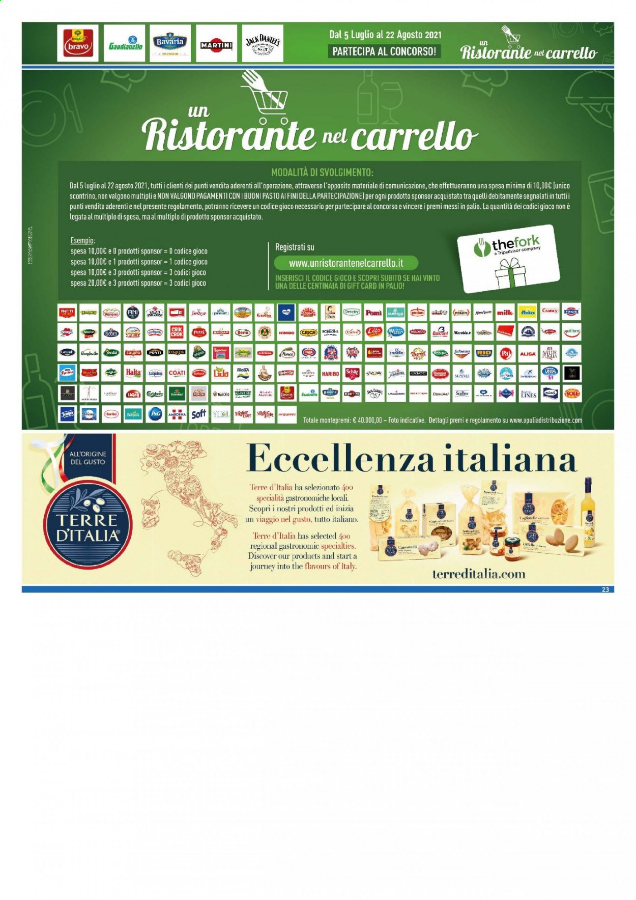 Volantino Carrefour - 20/7/2021 - 1/8/2021. Pagina 23