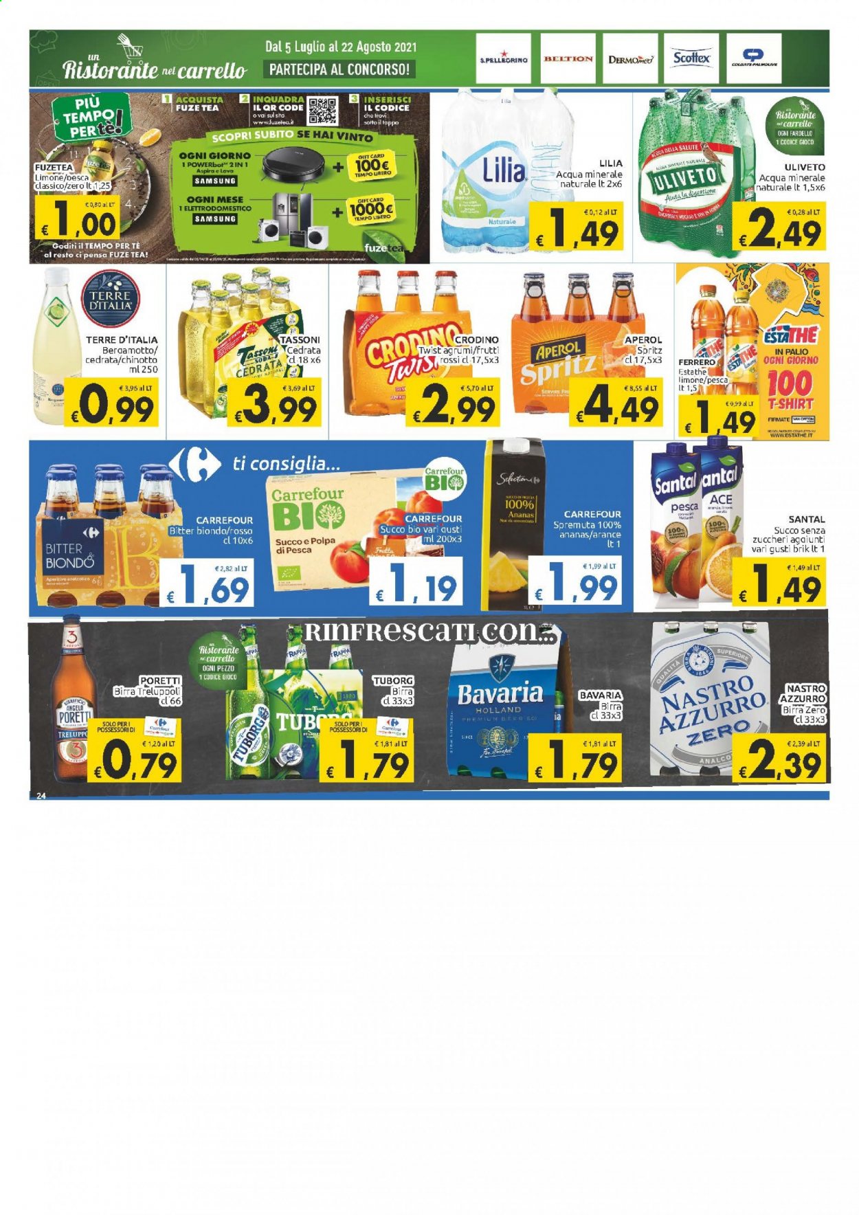 Volantino Carrefour - 20/7/2021 - 1/8/2021. Pagina 24