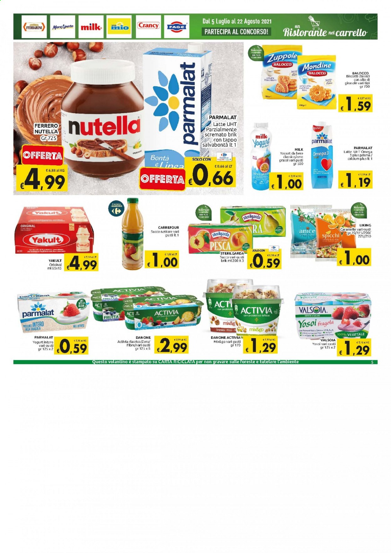 Volantino Carrefour - 21/7/2021 - 27/7/2021. Pagina 5