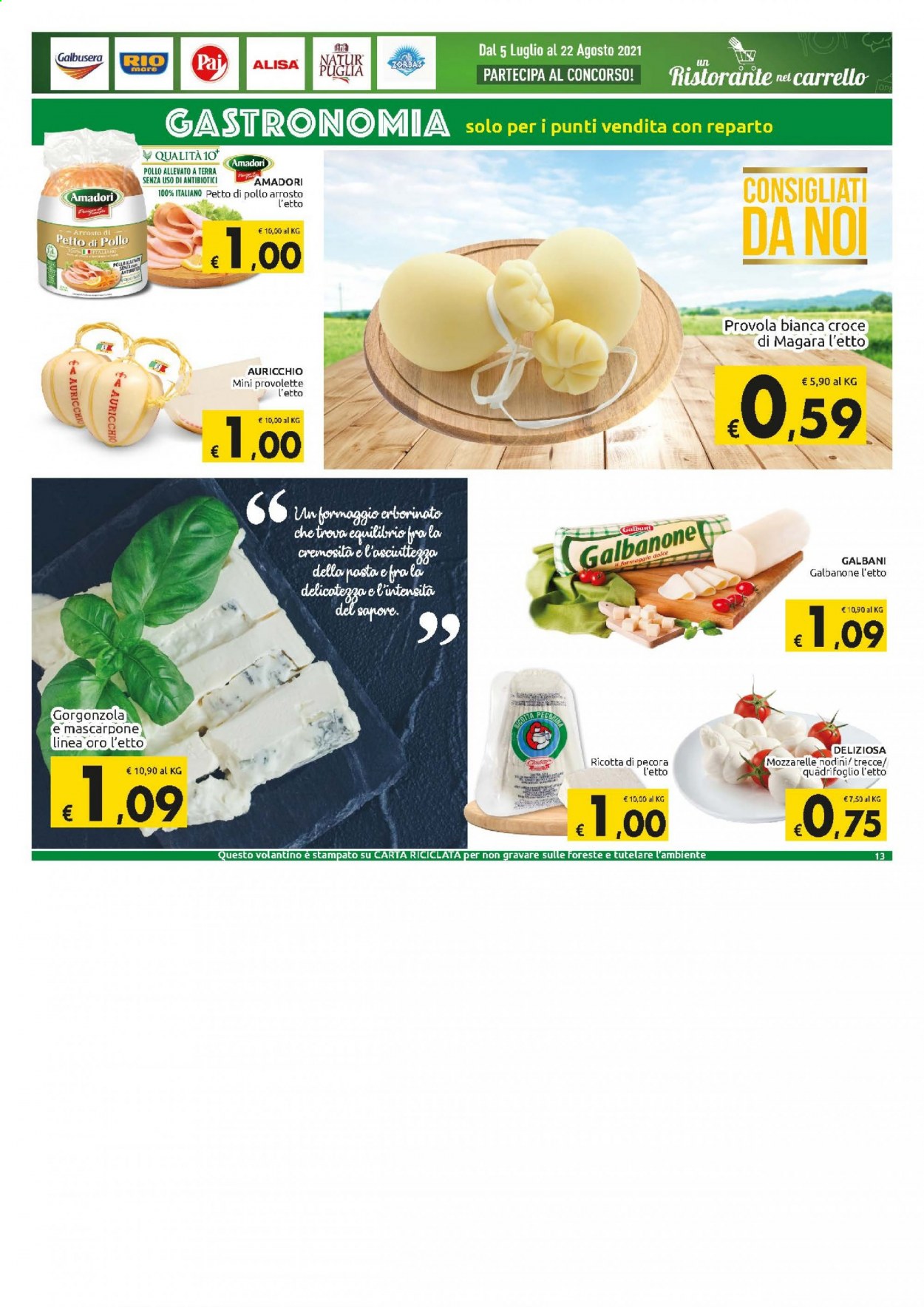 Volantino Carrefour - 21/7/2021 - 27/7/2021. Pagina 13