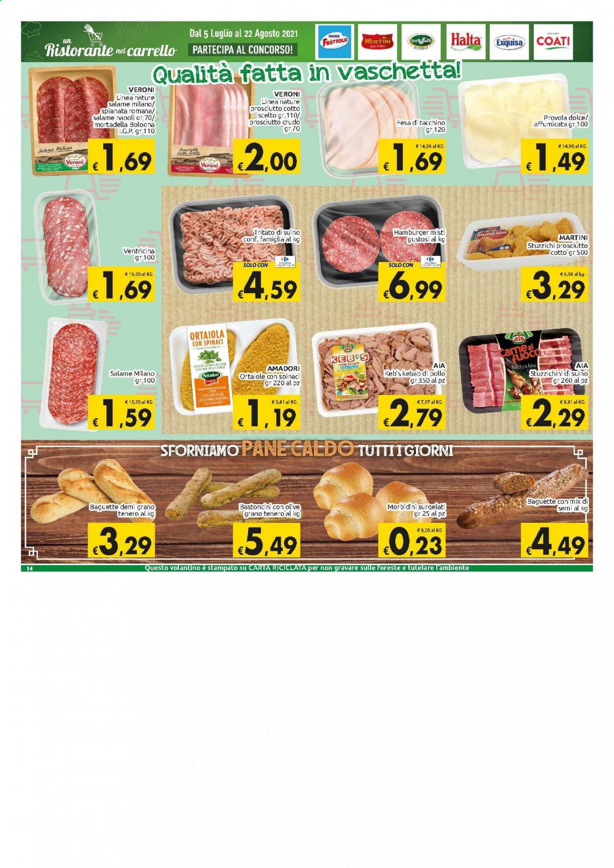 Volantino Carrefour - 21/7/2021 - 27/7/2021. Pagina 14
