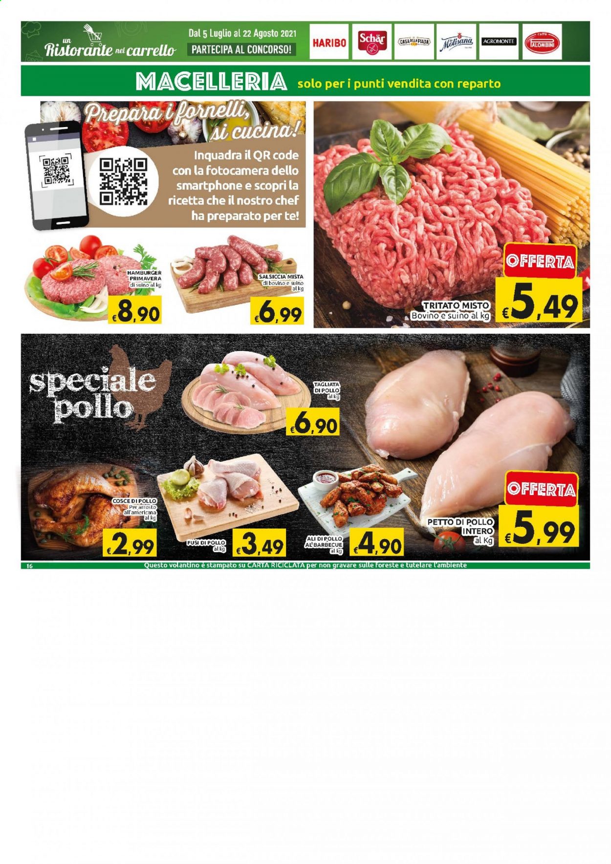 Volantino Carrefour - 21/7/2021 - 27/7/2021. Pagina 16