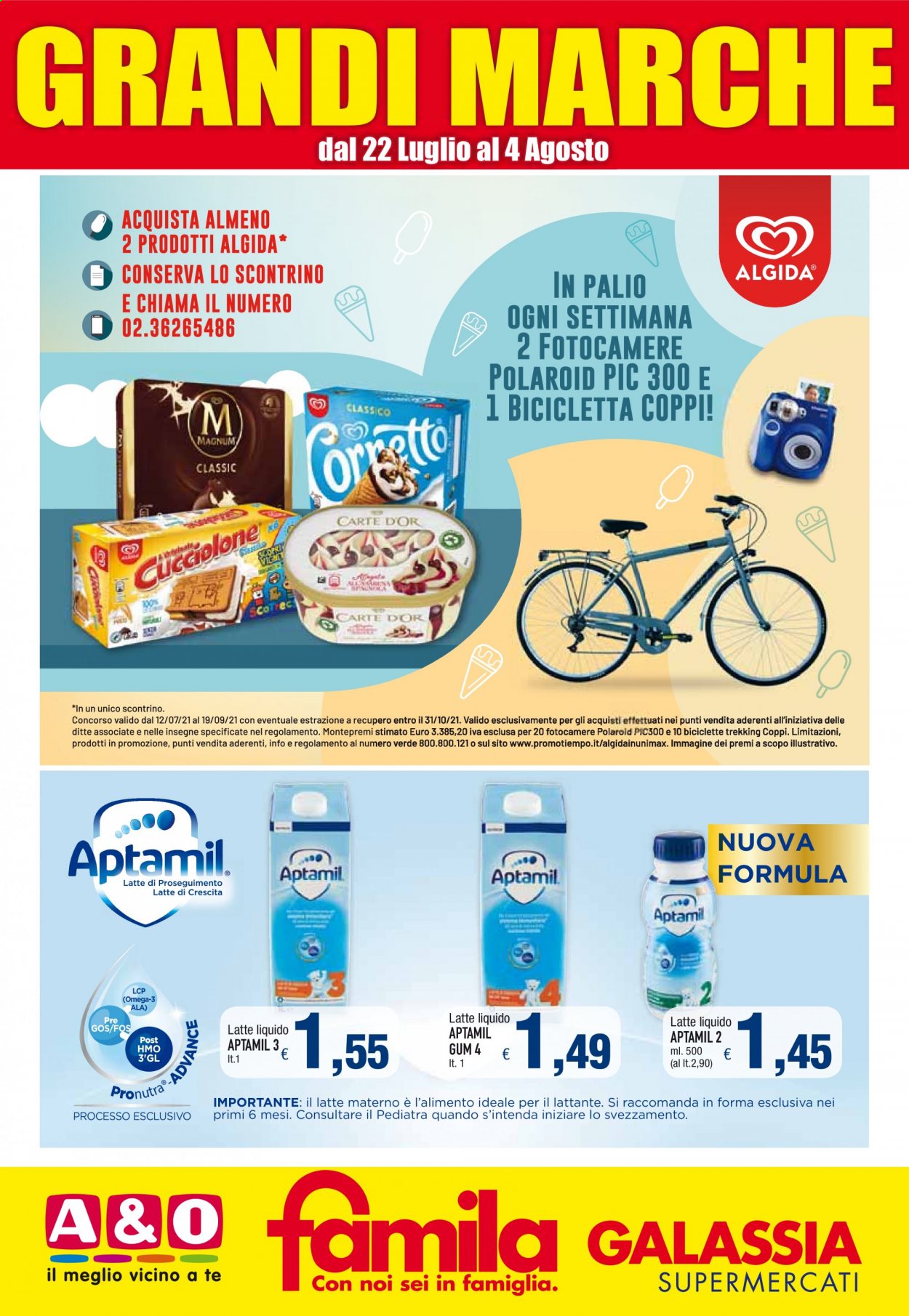 Volantino Famila - 22/7/2021 - 4/8/2021. Pagina 1