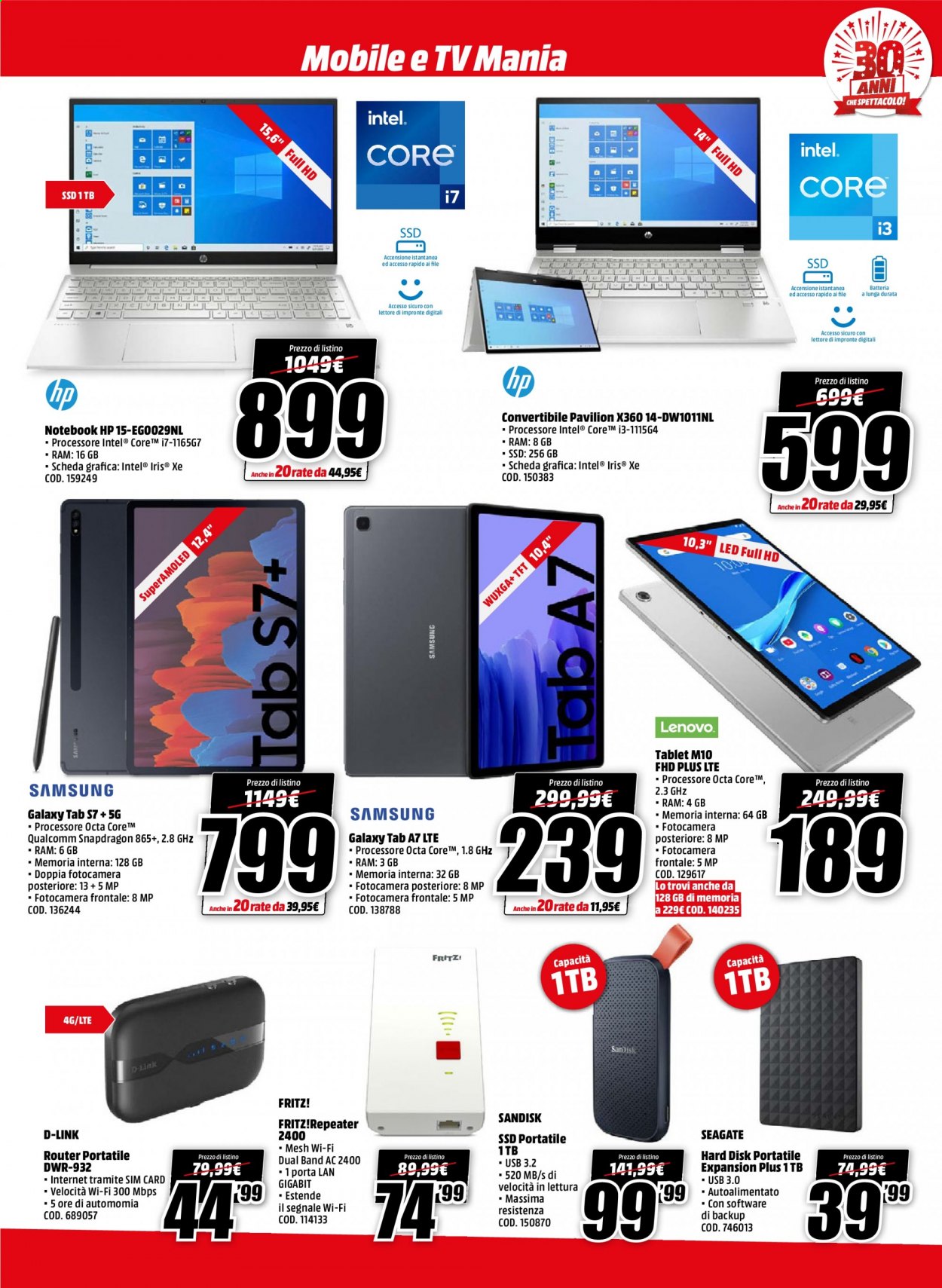 Volantino MediaWorld - 22/7/2021 - 31/7/2021. Pagina 11