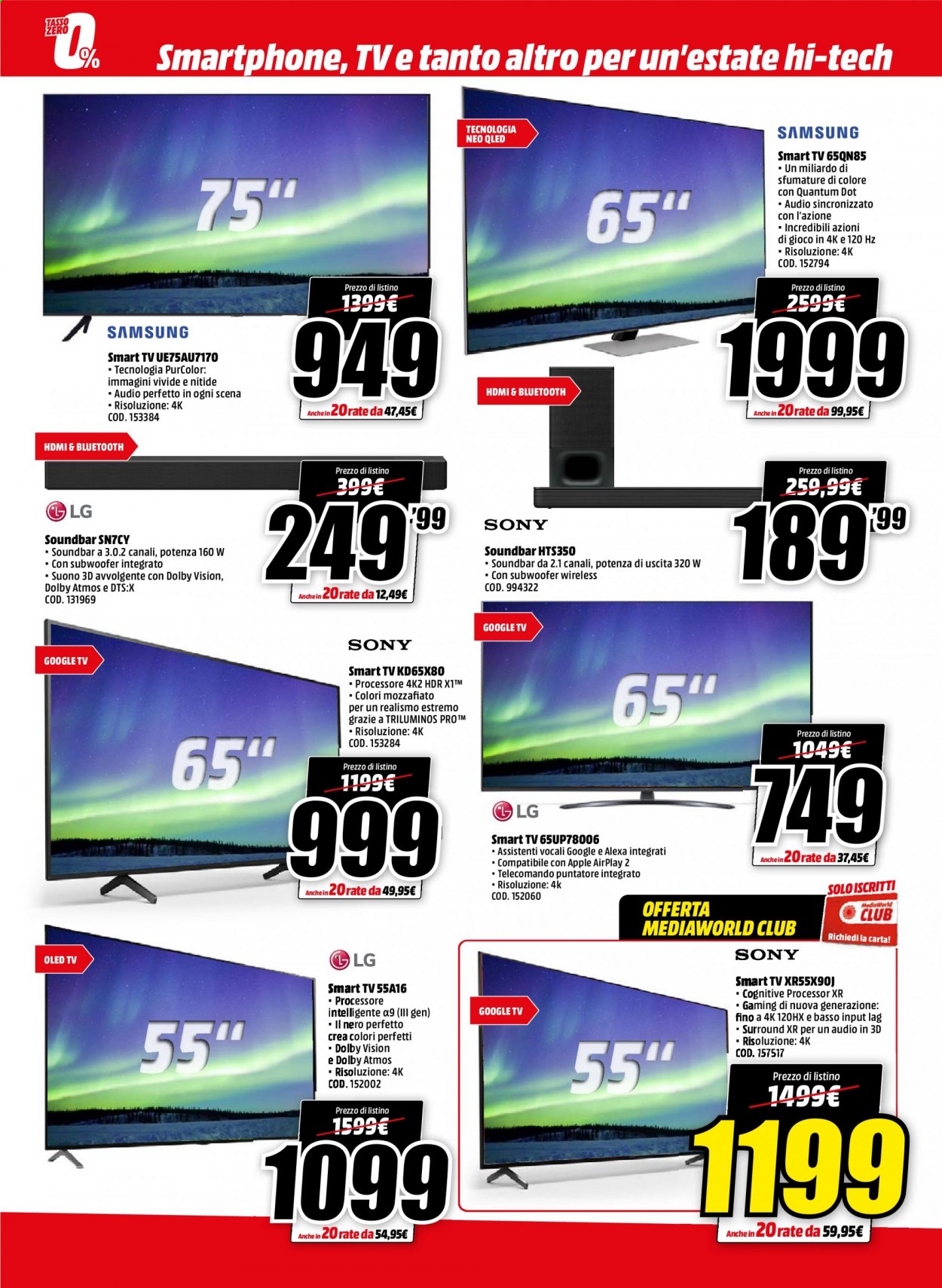 Volantino MediaWorld - 22/7/2021 - 31/7/2021. Pagina 14