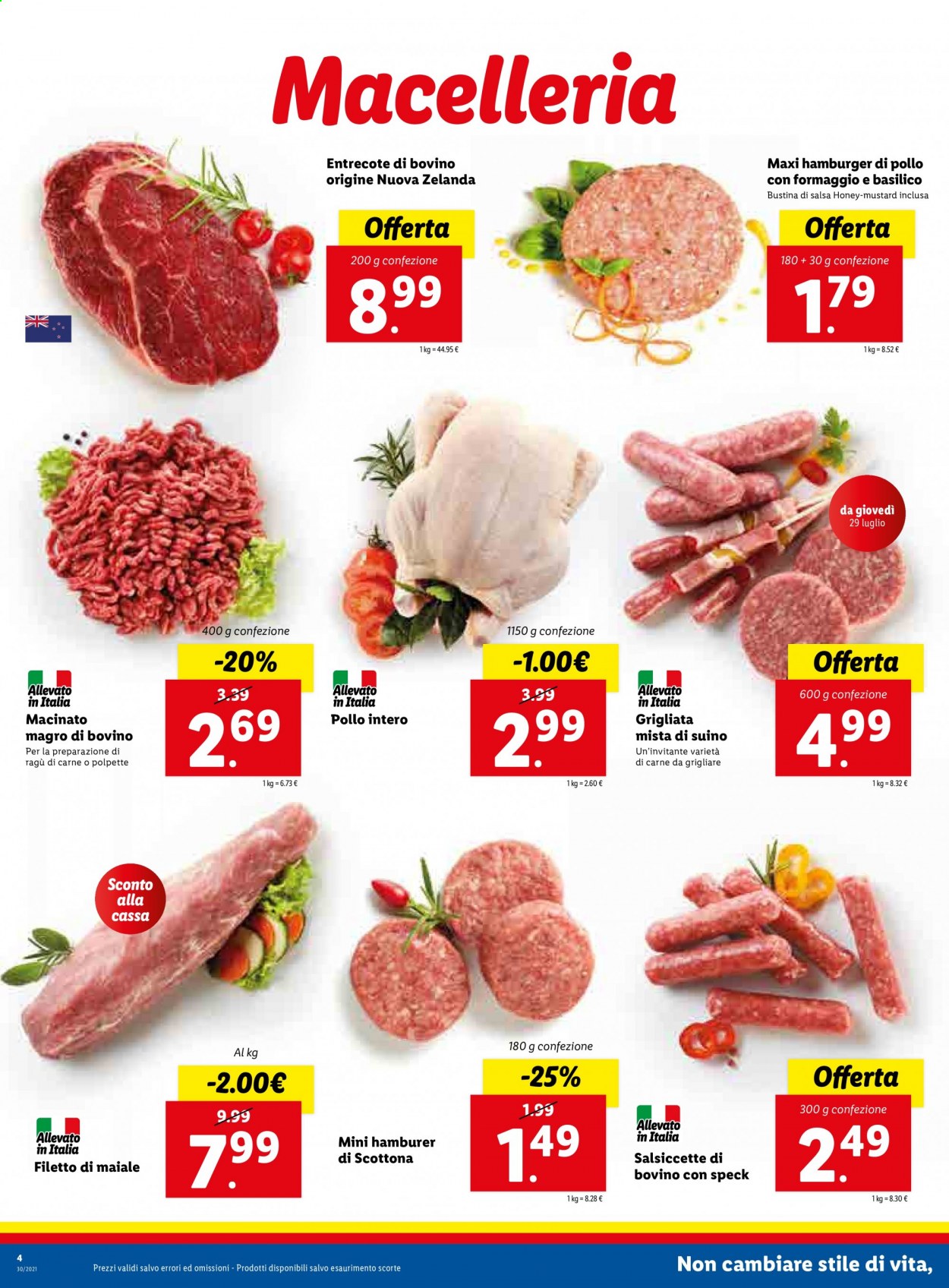 Volantino Lidl - 26/7/2021 - 1/8/2021. Pagina 4