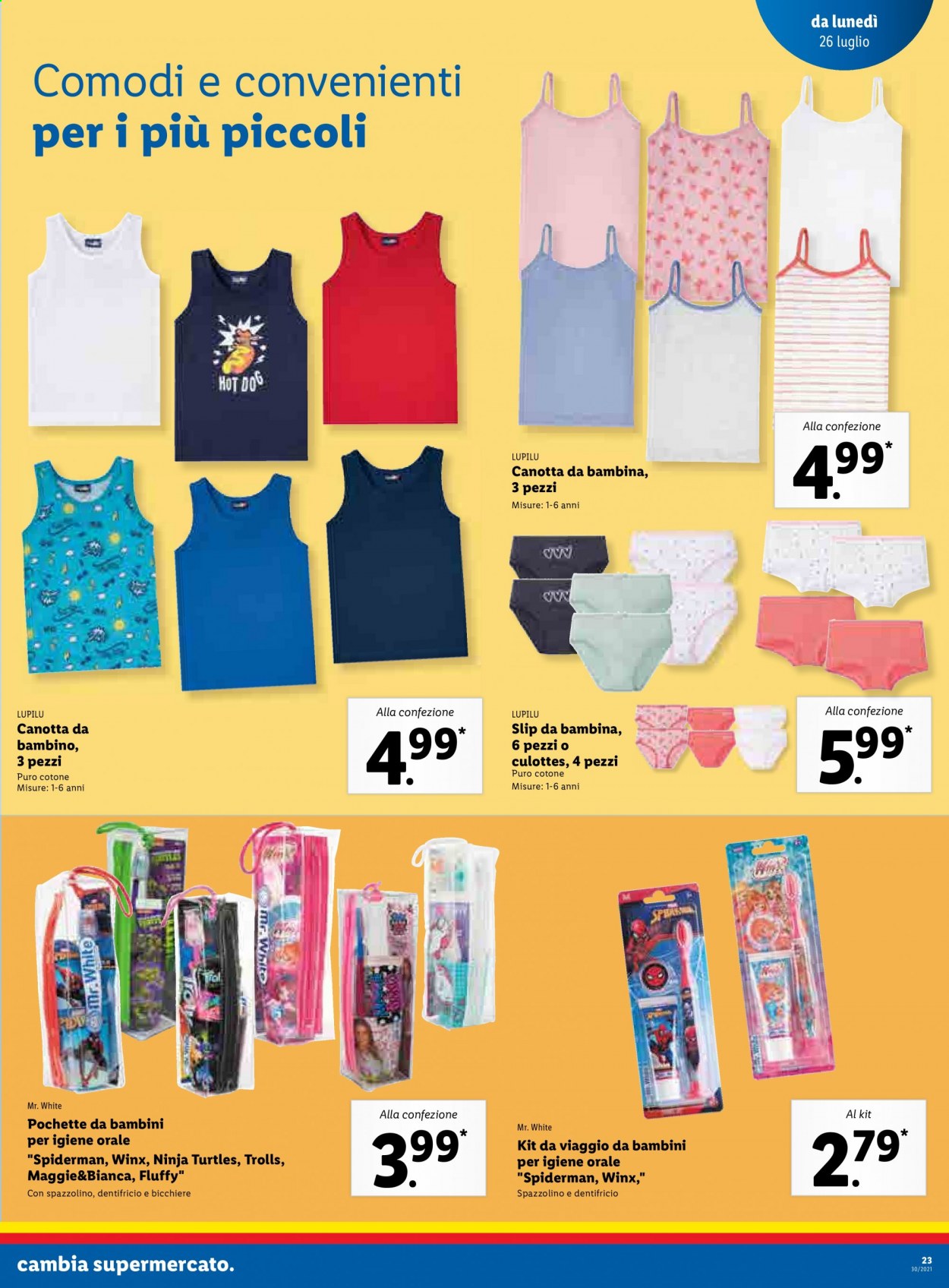 Volantino Lidl - 26/7/2021 - 1/8/2021. Pagina 23