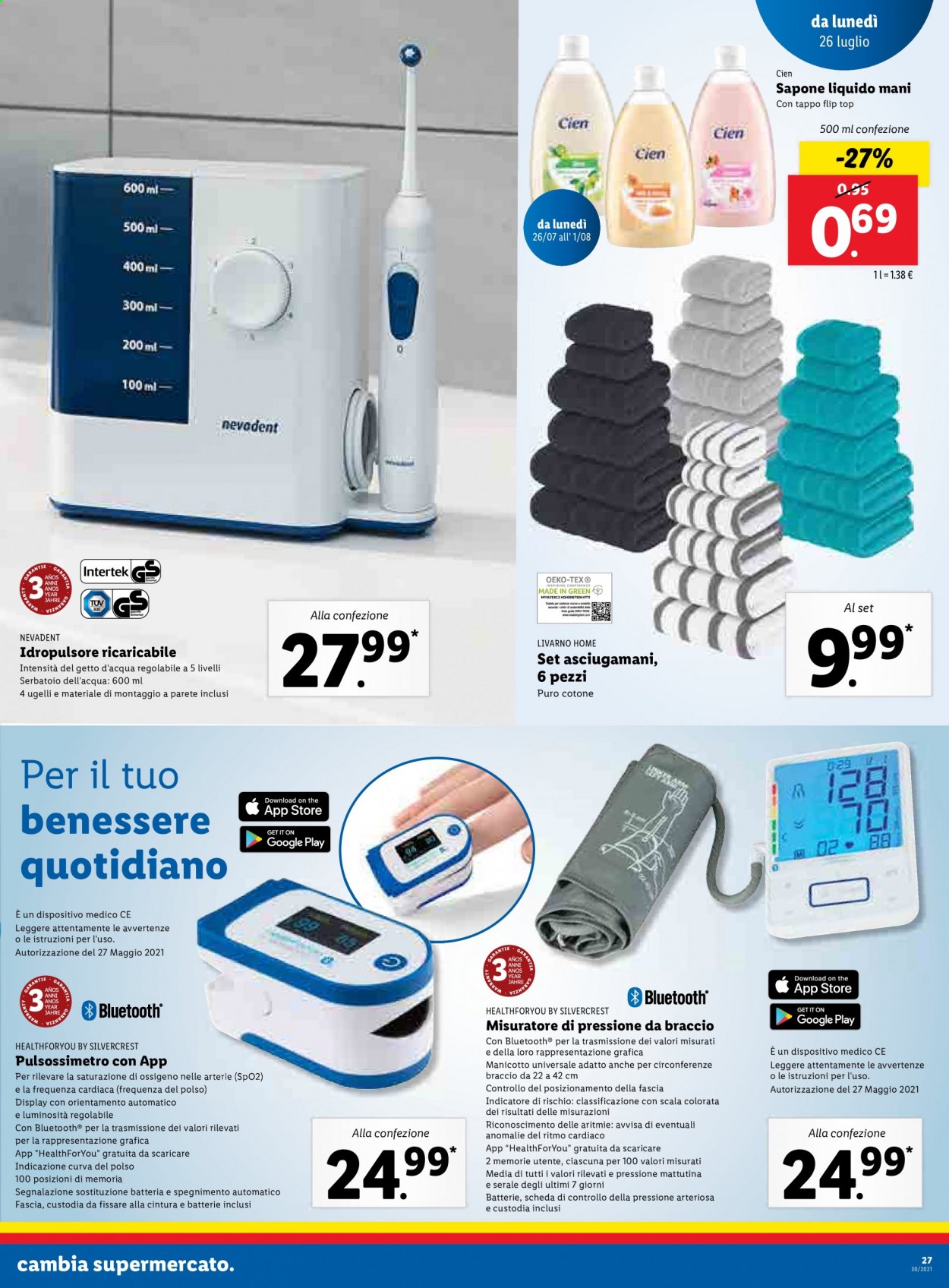 Volantino Lidl - 26/7/2021 - 1/8/2021. Pagina 27