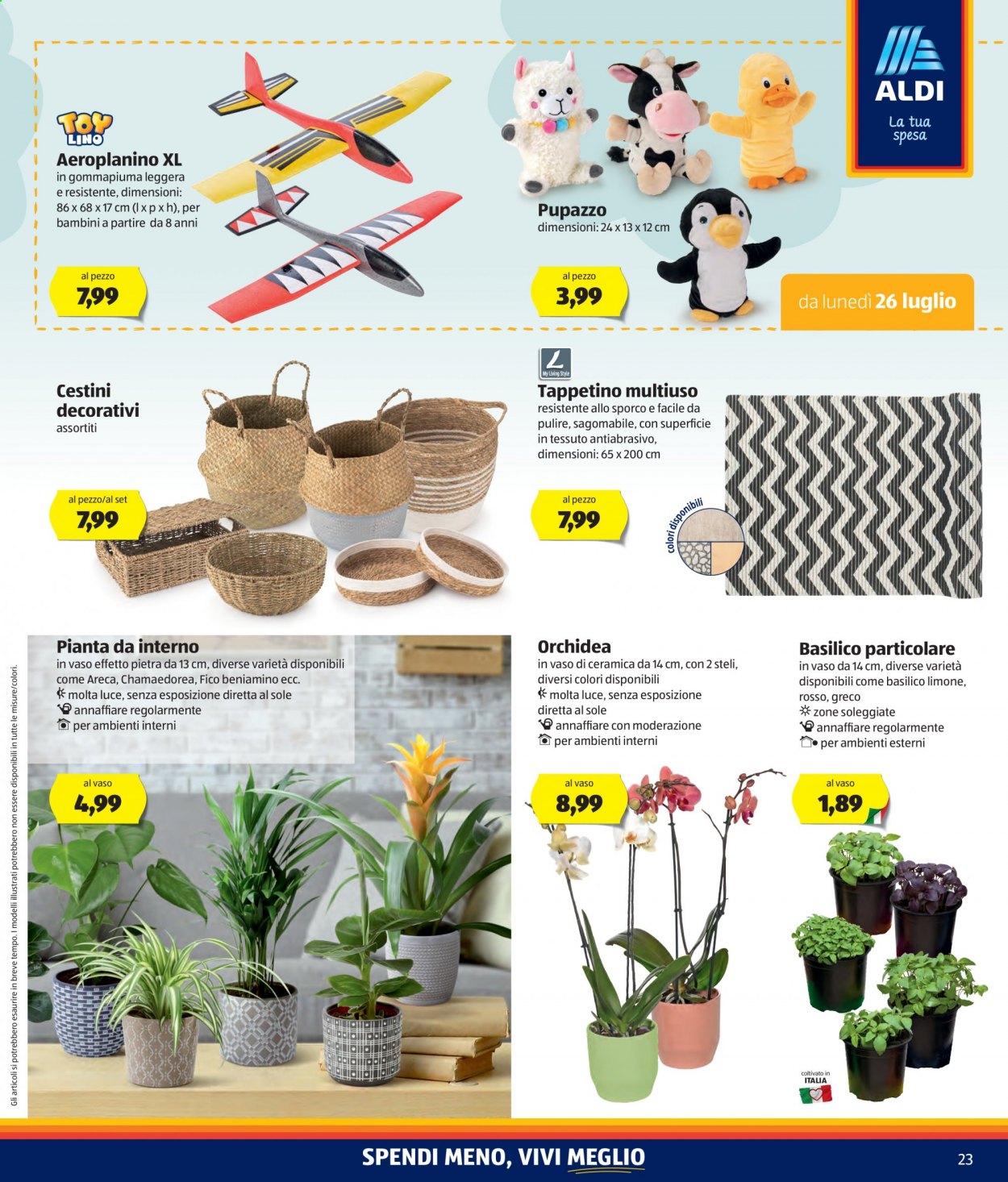 Volantino Aldi - 26/7/2021 - 1/8/2021. Pagina 23