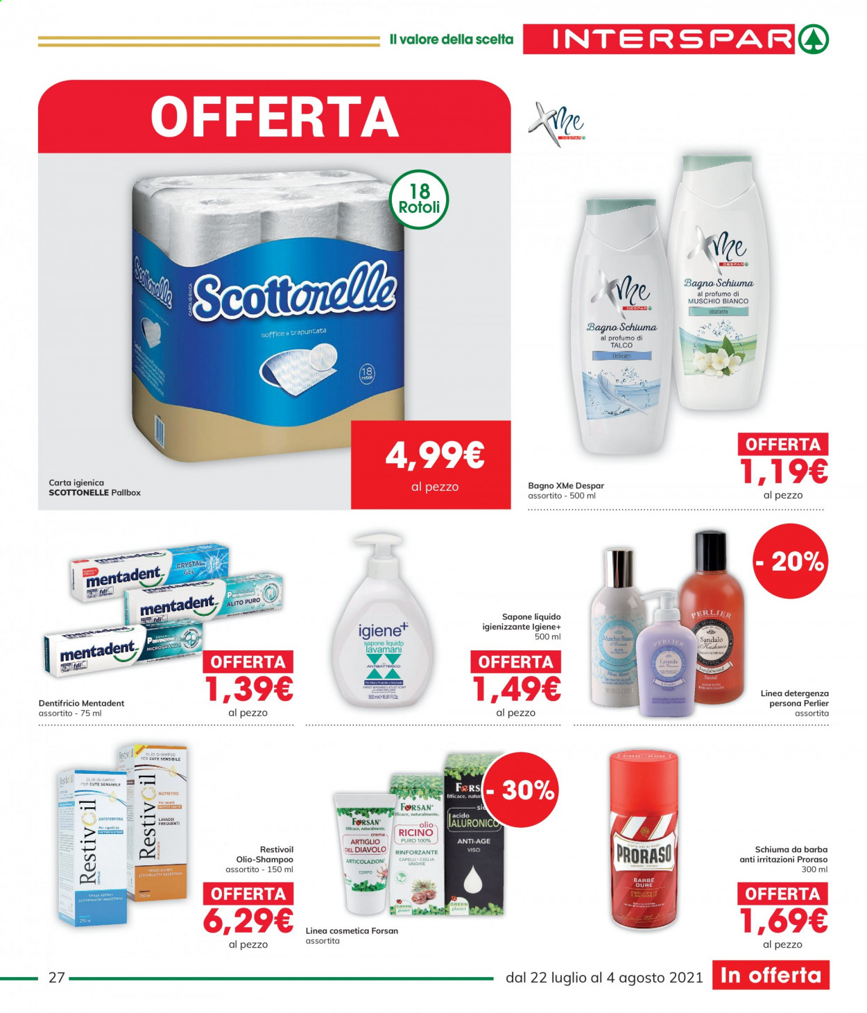 Volantino Interspar - 22/7/2021 - 4/8/2021. Pagina 27