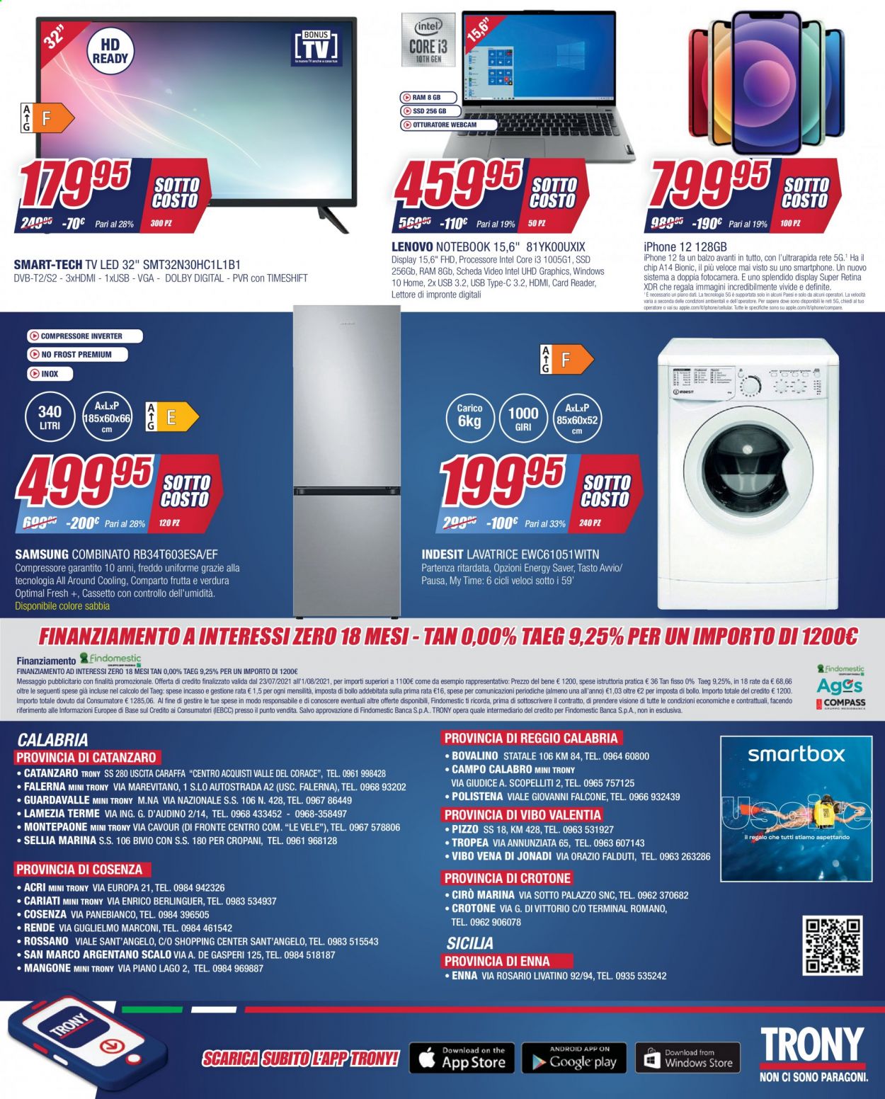 Volantino Trony - 23/7/2021 - 1/8/2021. Pagina 12