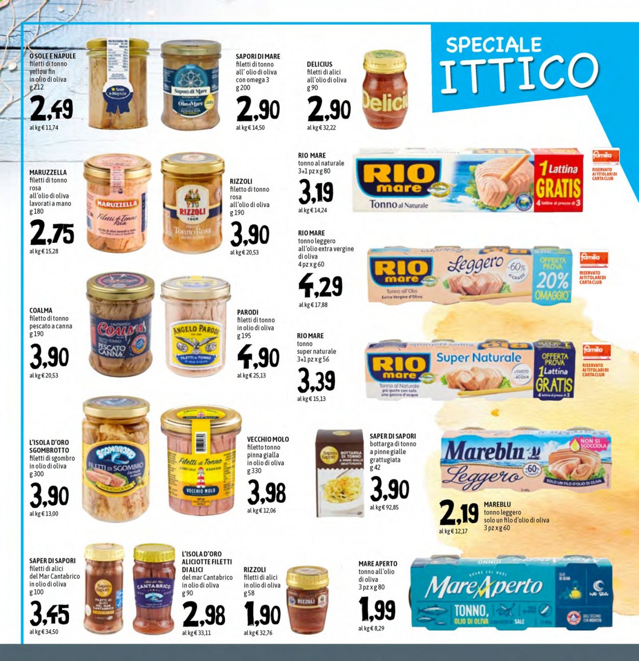 Volantino Famila - 22/7/2021 - 4/8/2021. Pagina 10