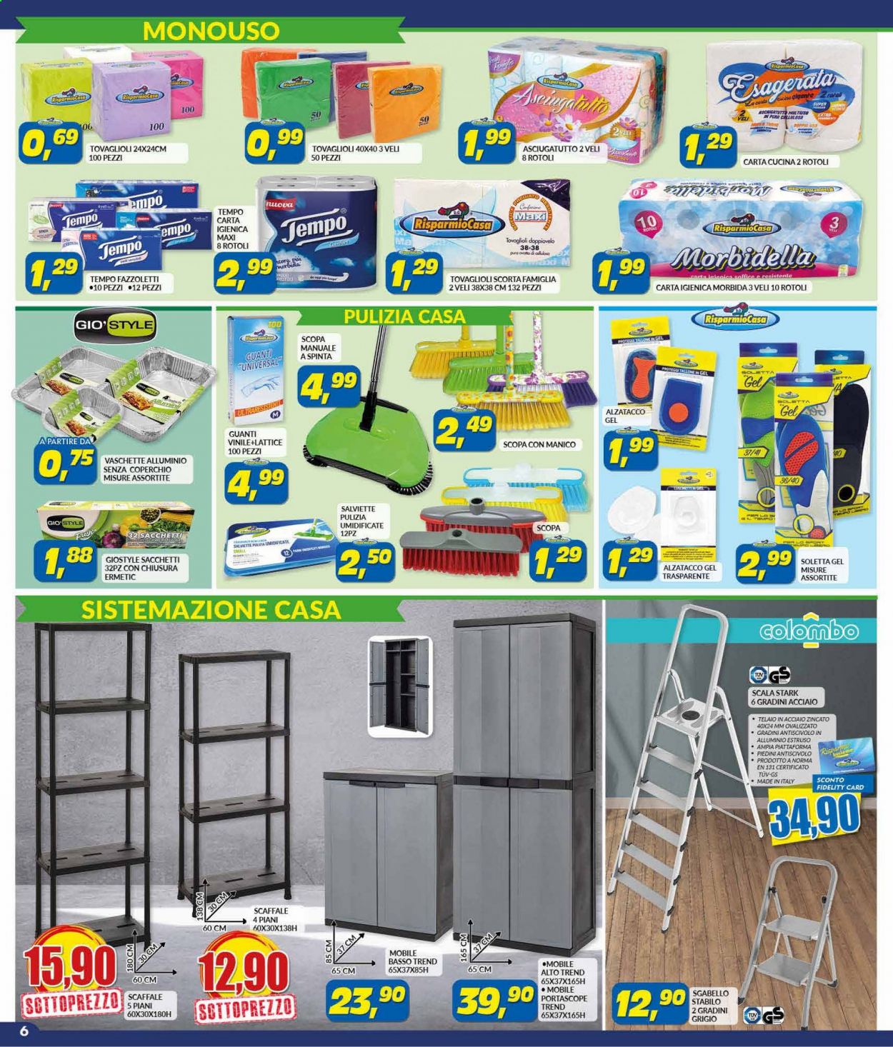 Volantino Risparmio Casa - 17/7/2021 - 8/8/2021. Pagina 6