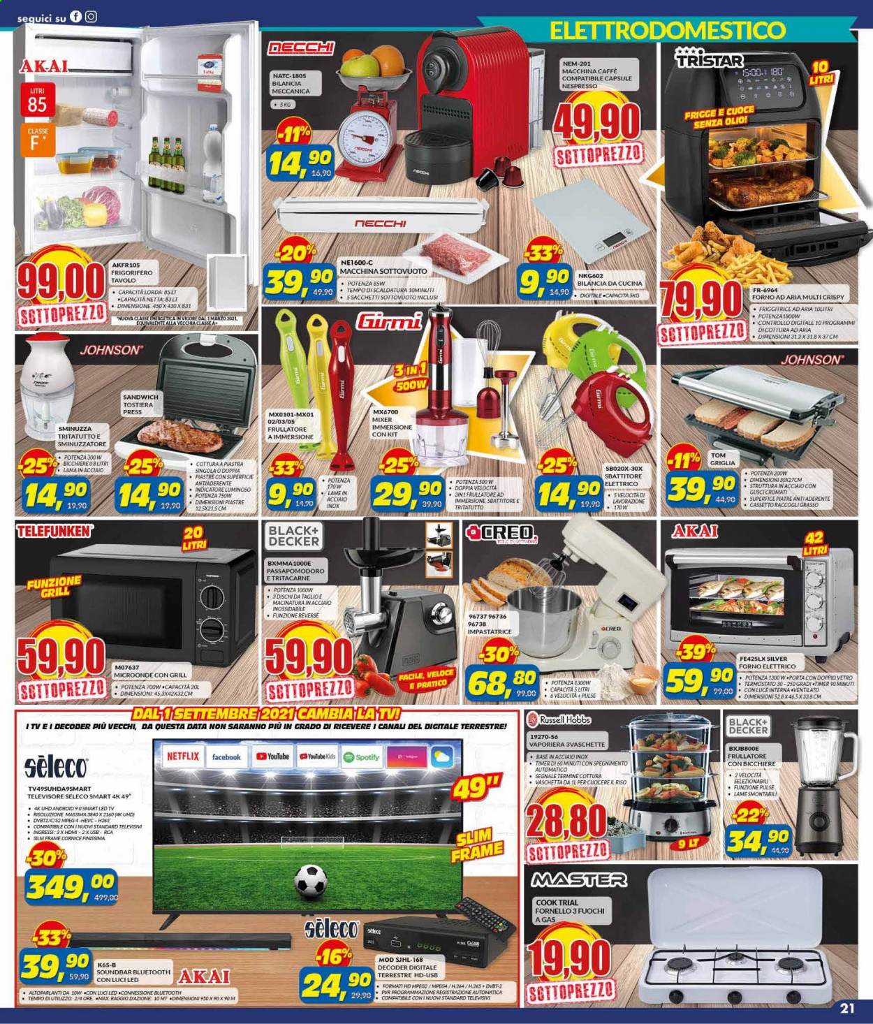 Volantino Risparmio Casa - 17/7/2021 - 8/8/2021. Pagina 21