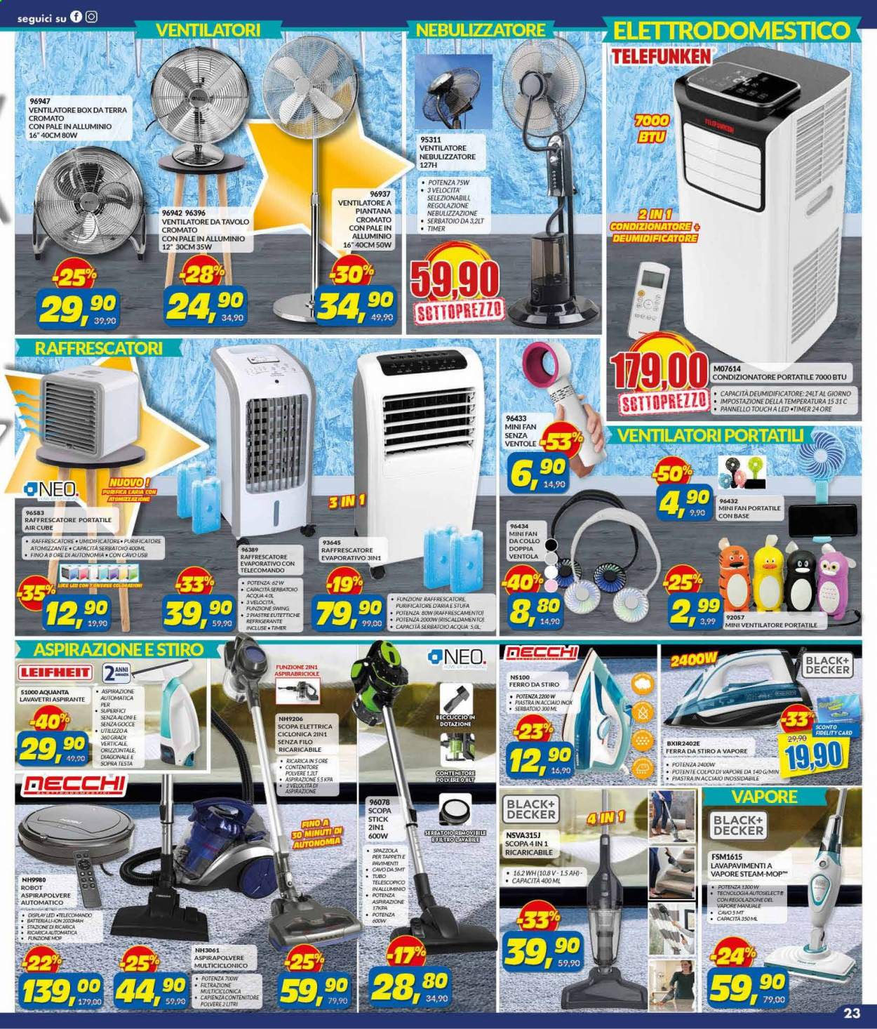 Volantino Risparmio Casa - 17/7/2021 - 8/8/2021. Pagina 23