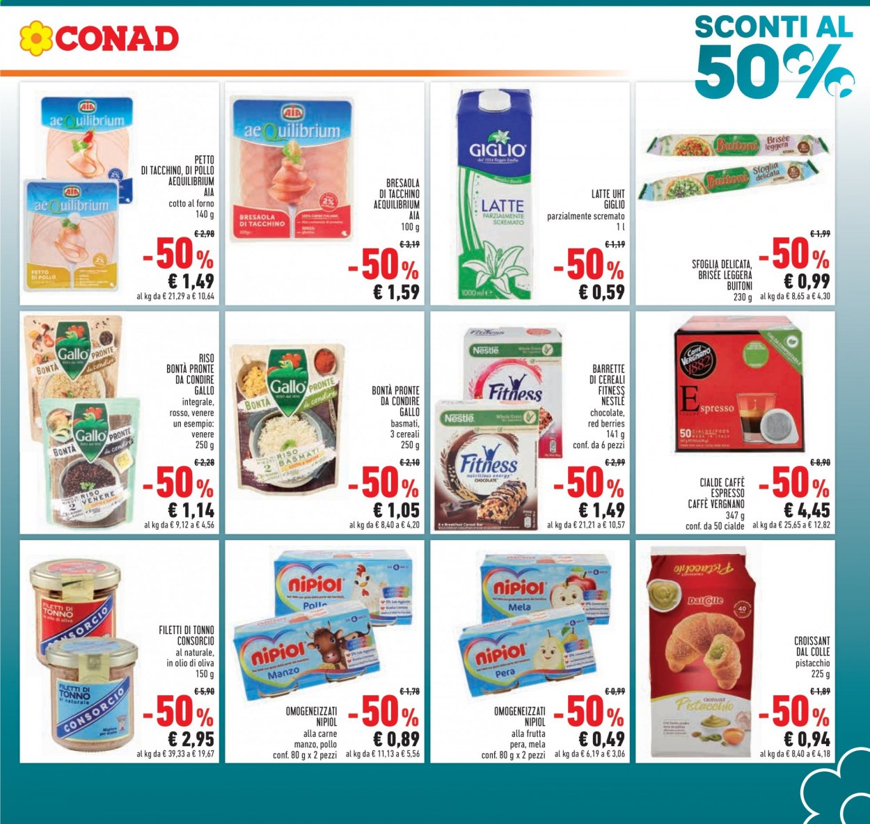 Volantino Conad - 28/7/2021 - 8/8/2021. Pagina 3