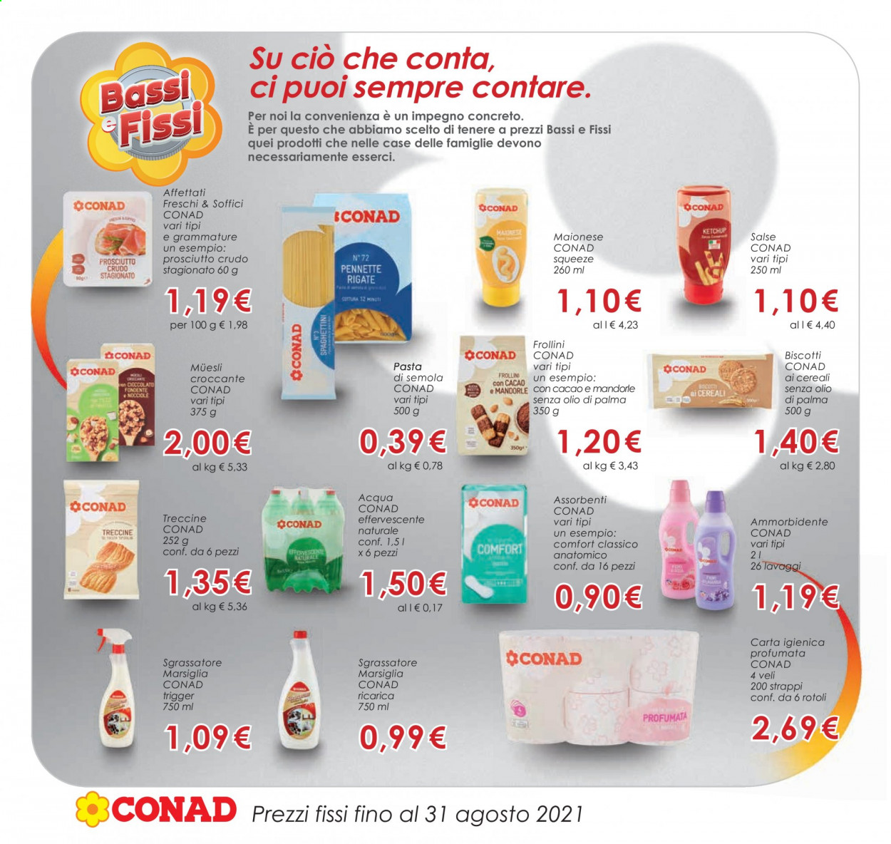 Volantino Conad - 28/7/2021 - 8/8/2021. Pagina 7