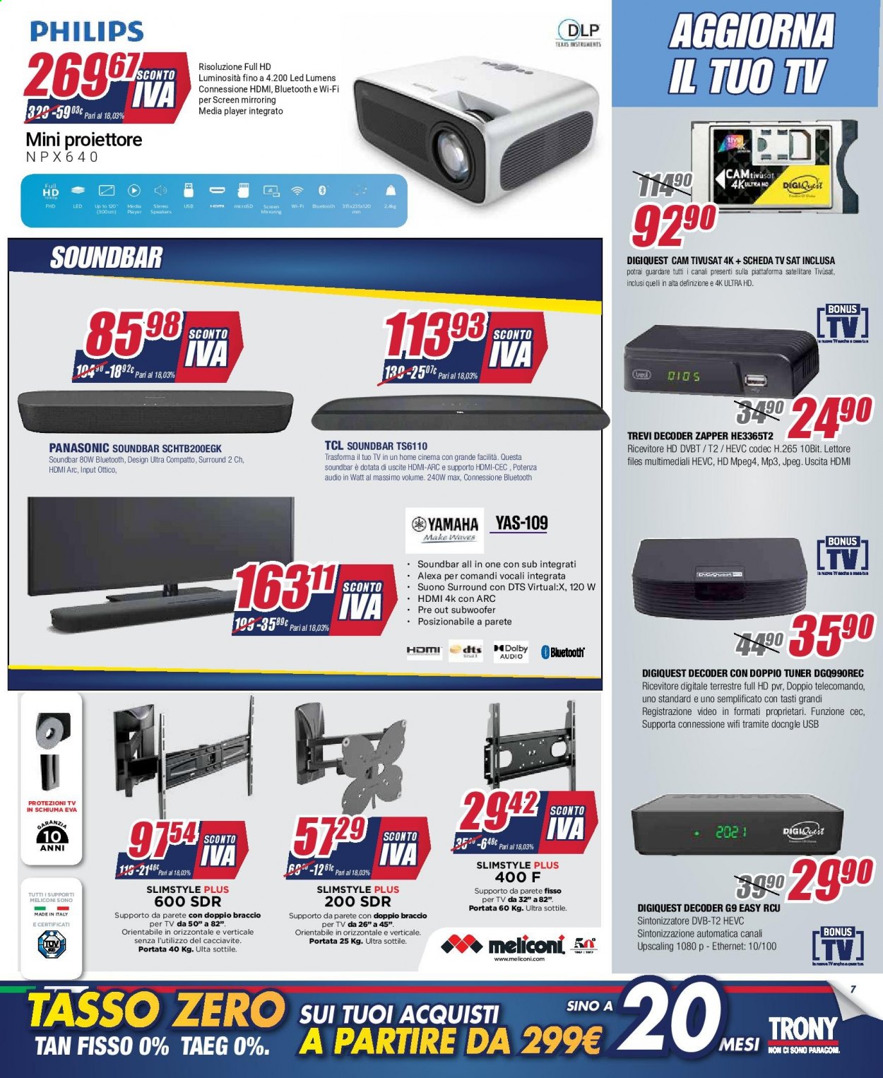Volantino Trony - 23/7/2021 - 11/8/2021. Pagina 7