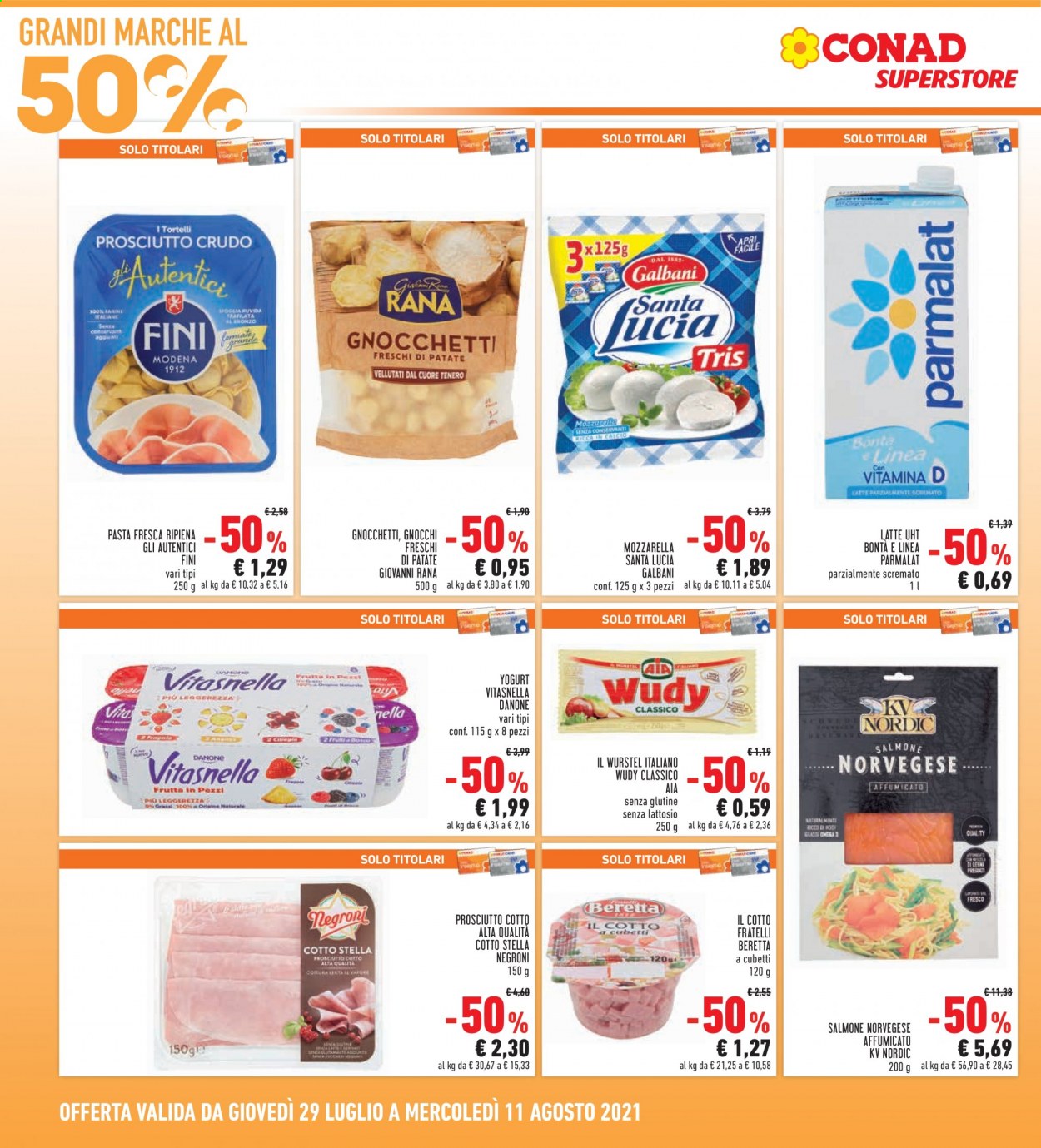 Volantino Conad - 29/7/2021 - 11/8/2021. Pagina 2