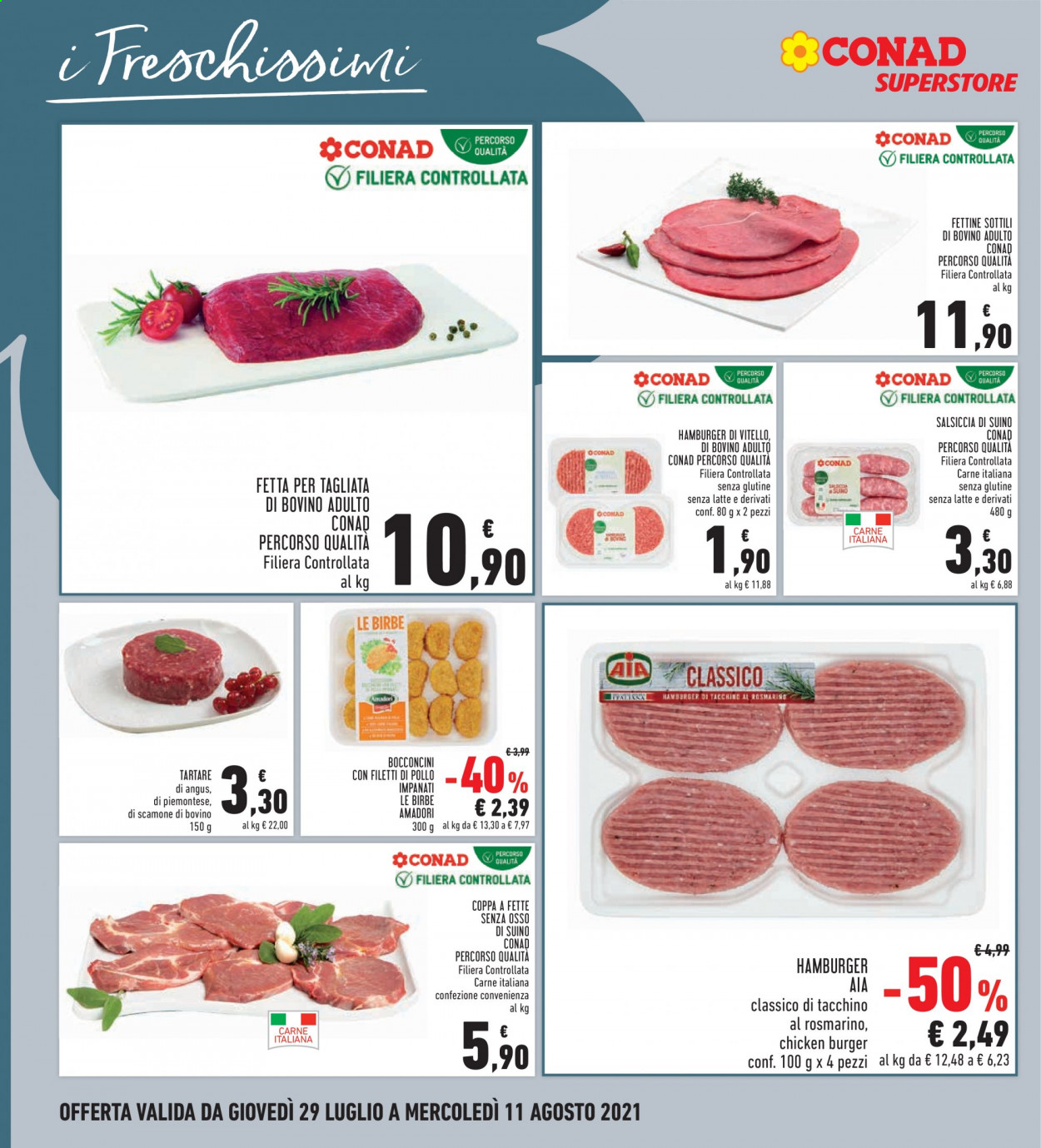 Volantino Conad - 29/7/2021 - 11/8/2021. Pagina 8