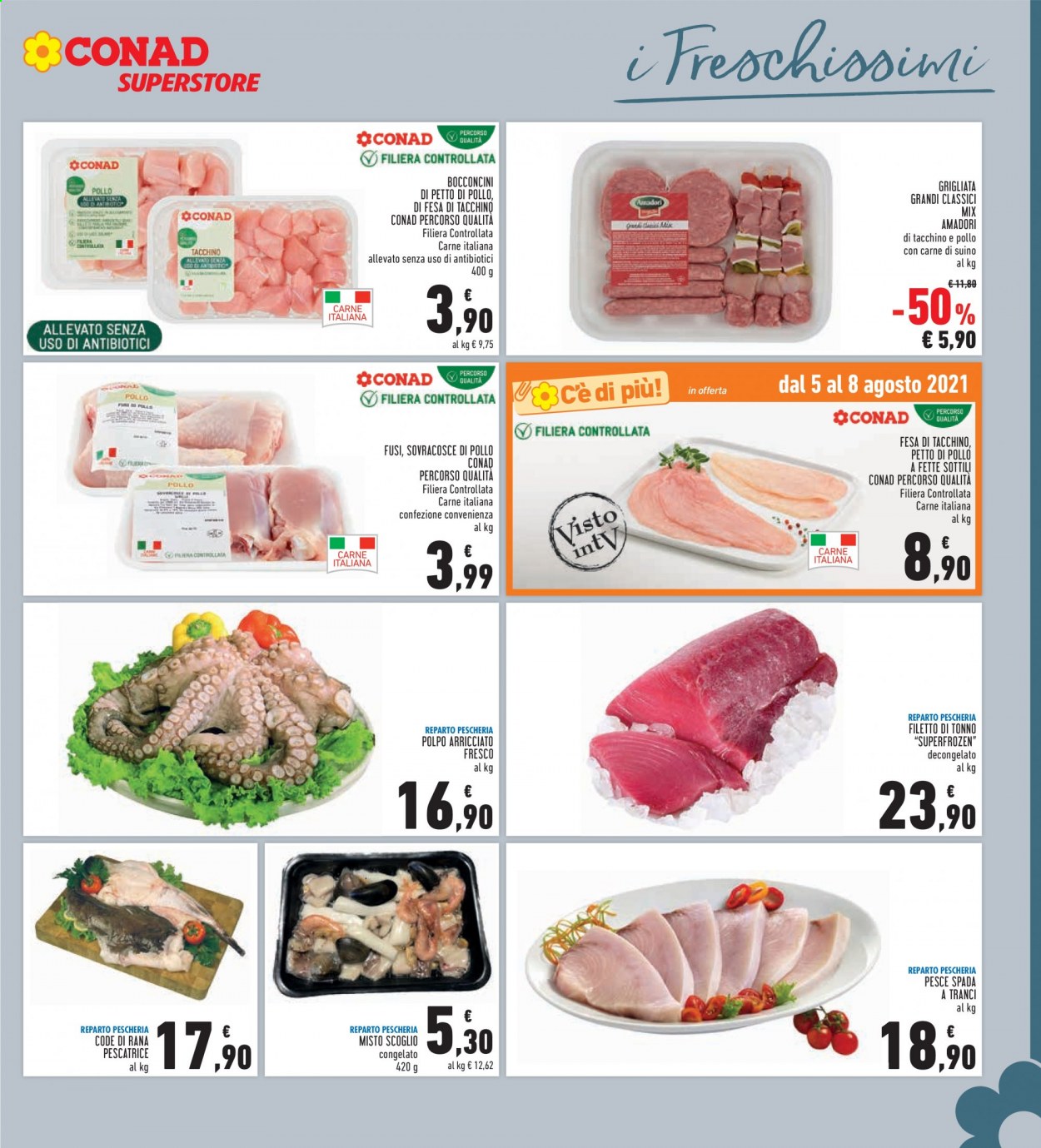 Volantino Conad - 29/7/2021 - 11/8/2021. Pagina 9