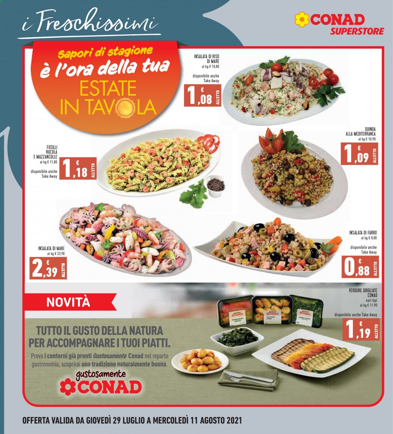Volantino Conad - 29/7/2021 - 11/8/2021. Pagina 12