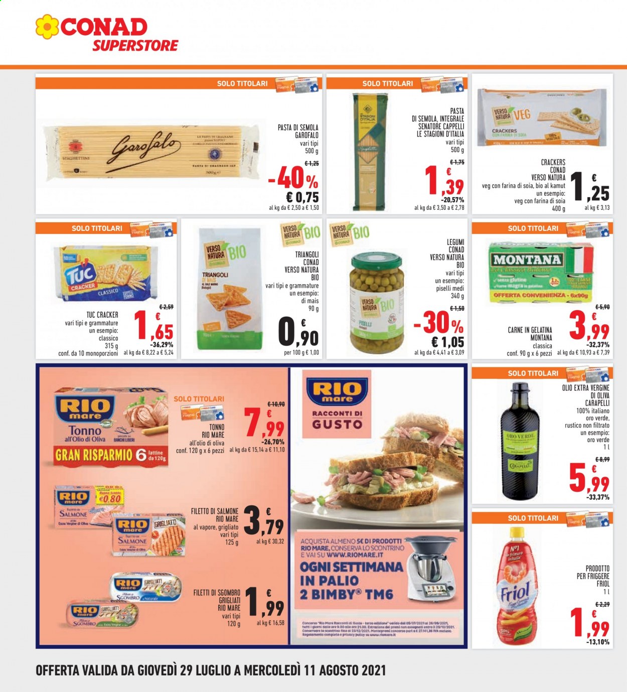 Volantino Conad - 29/7/2021 - 11/8/2021. Pagina 16