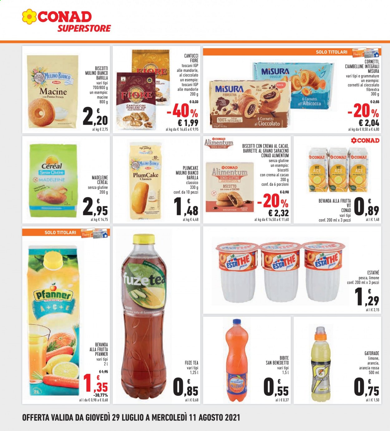 Volantino Conad - 29/7/2021 - 11/8/2021. Pagina 18