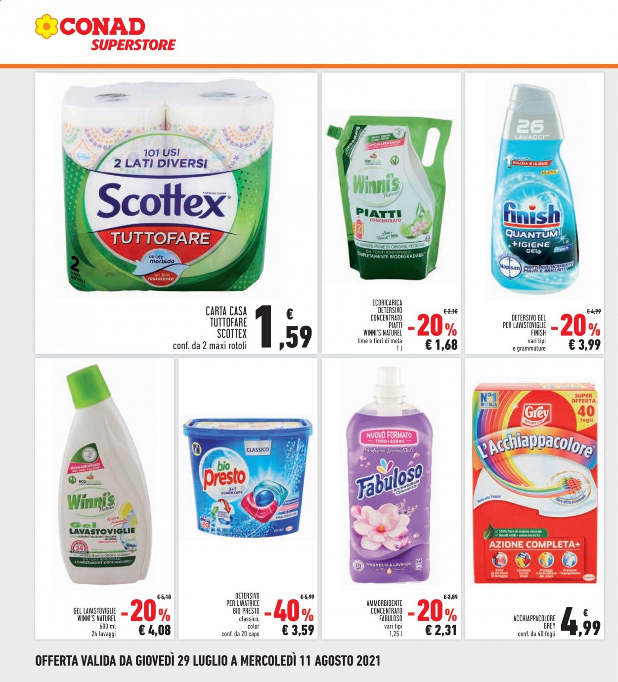 Volantino Conad - 29/7/2021 - 11/8/2021. Pagina 24