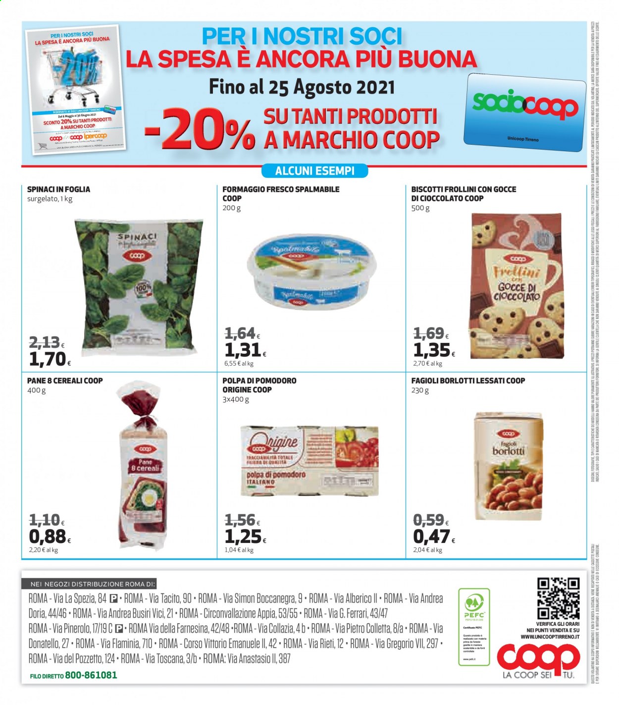Volantino Coop - 29/7/2021 - 11/8/2021. Pagina 20