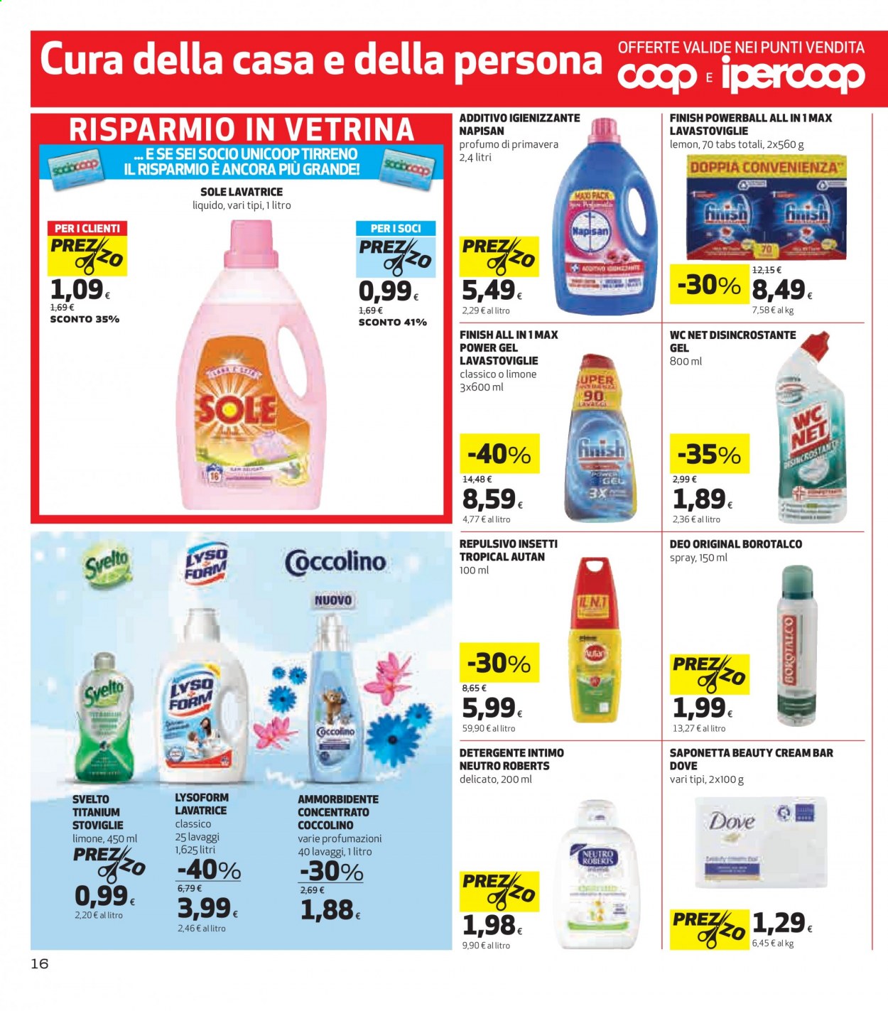 Volantino Coop - 29/7/2021 - 11/8/2021. Pagina 16