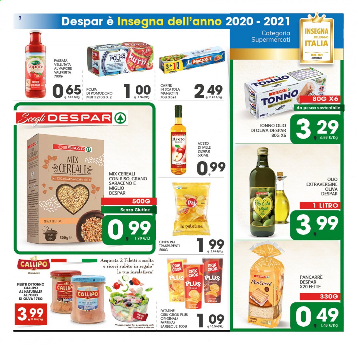 Volantino Despar - 26/7/2021 - 4/8/2021. Pagina 3