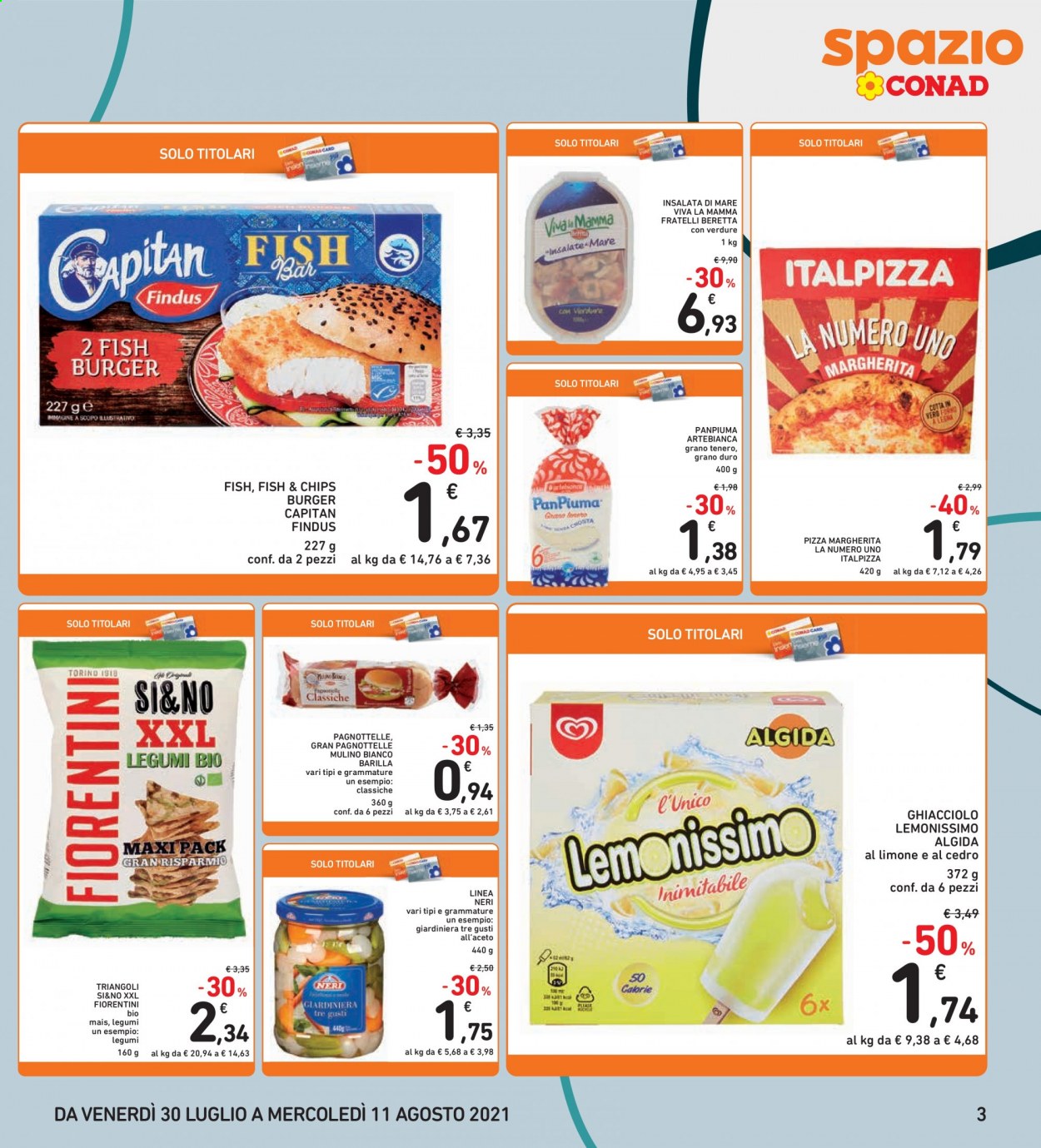 Volantino Conad - 30/7/2021 - 11/8/2021. Pagina 3