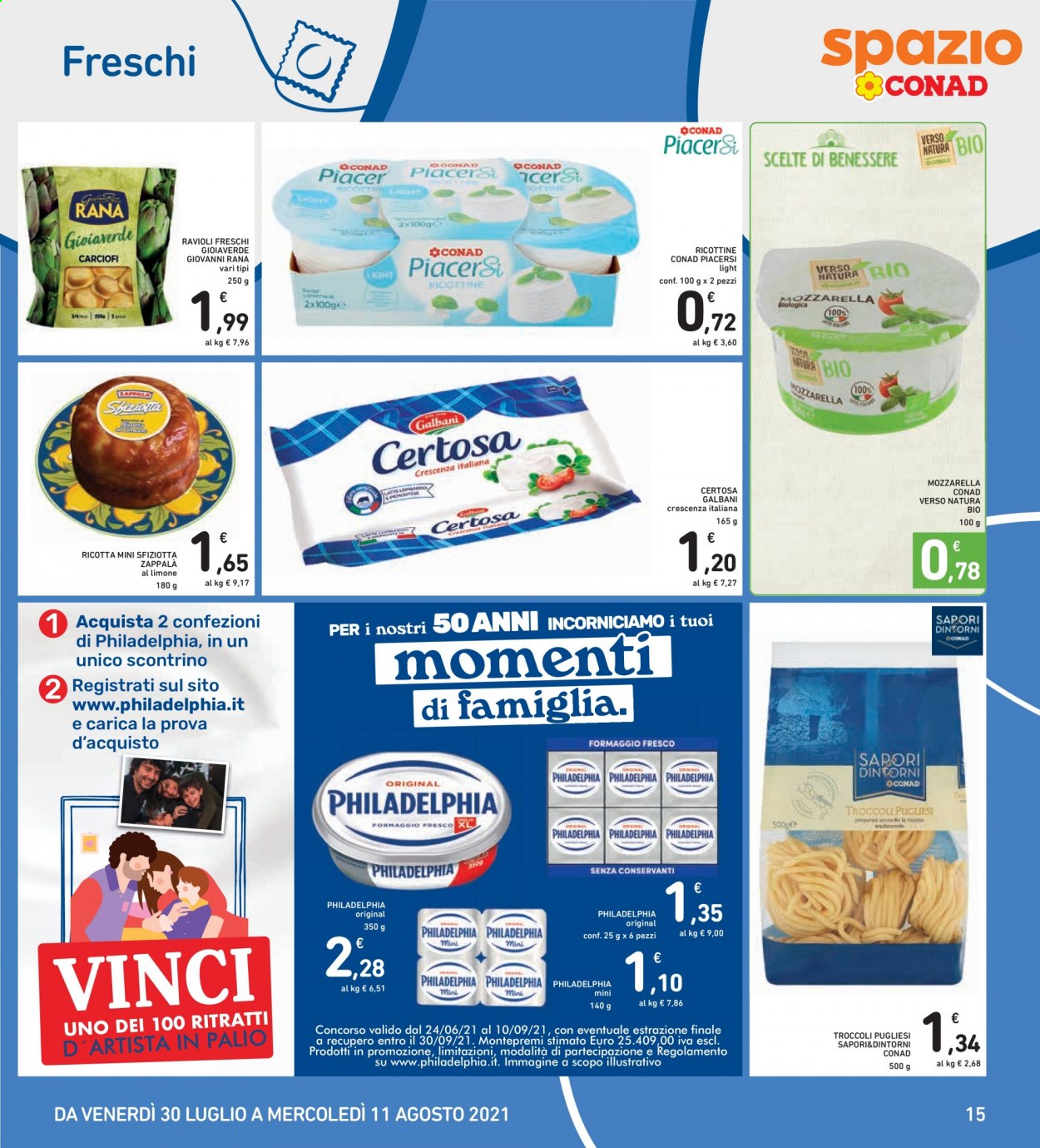 Volantino Conad - 30/7/2021 - 11/8/2021. Pagina 15