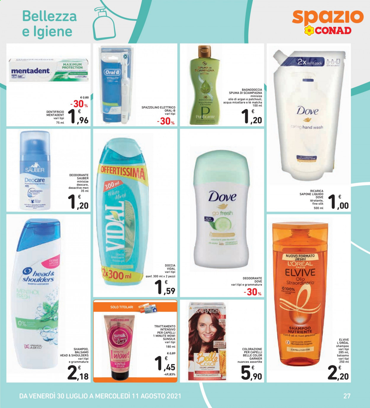 Volantino Conad - 30/7/2021 - 11/8/2021. Pagina 27